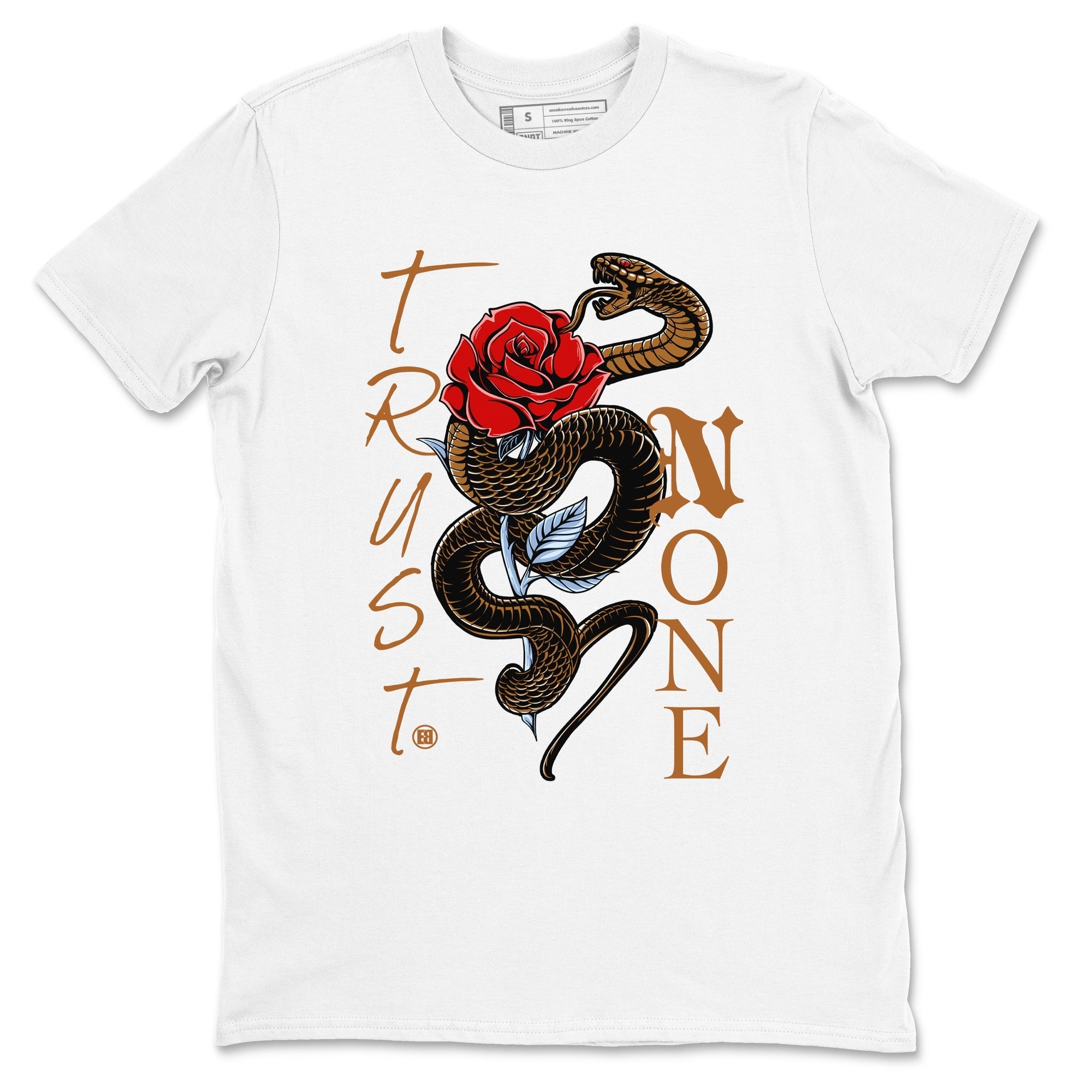 Trust None snkmatch Tees - Air Jordan 5 Archaeo Brown