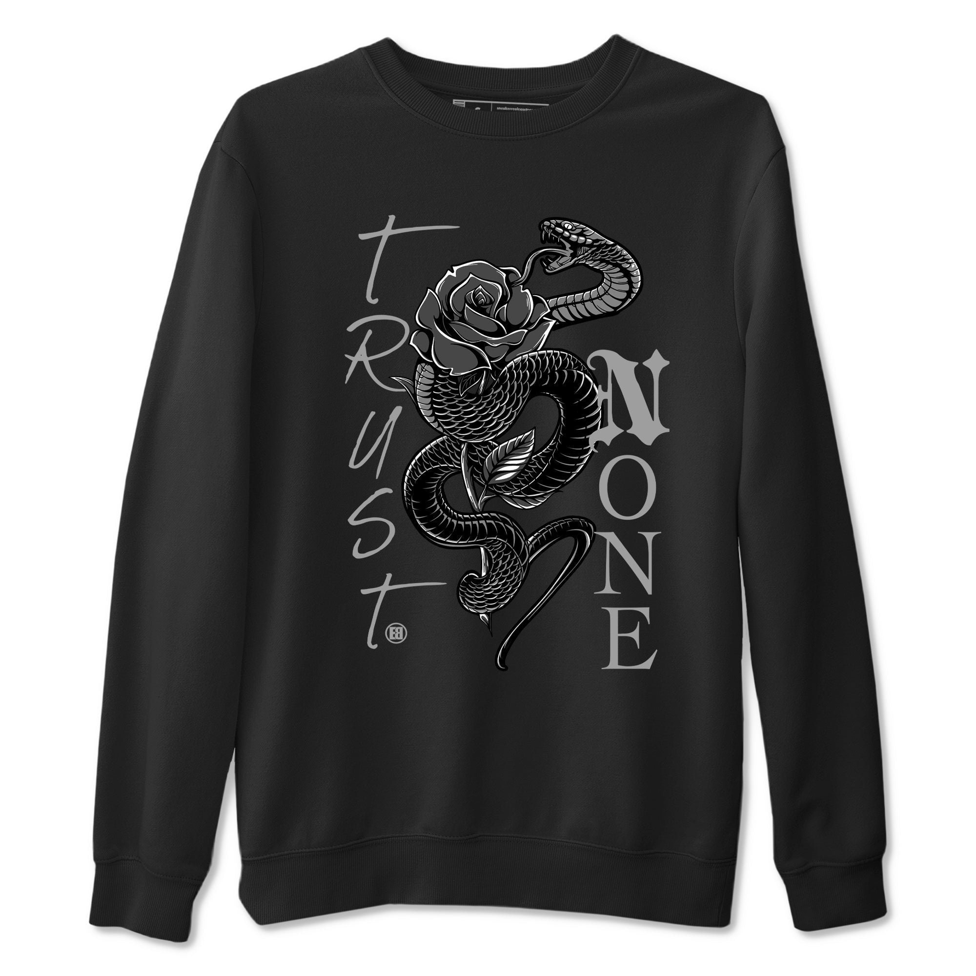 Trust None snkmatch Tees - Air Jordan 5 Black Cat