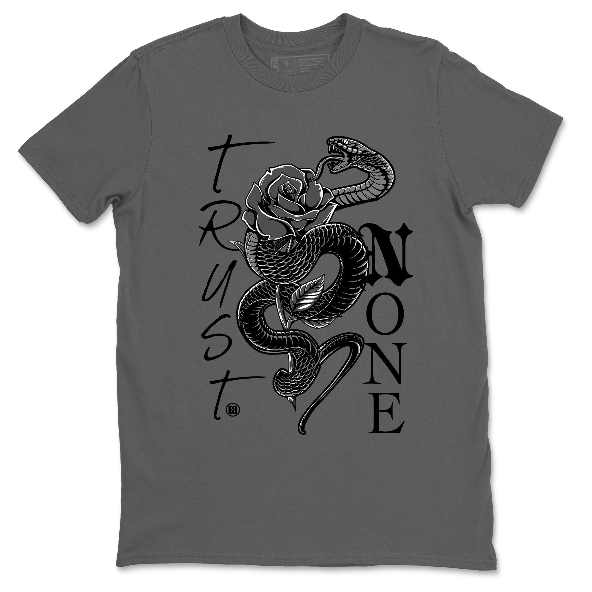 Trust None snkmatch Tees - Air Jordan 5 Black Cat