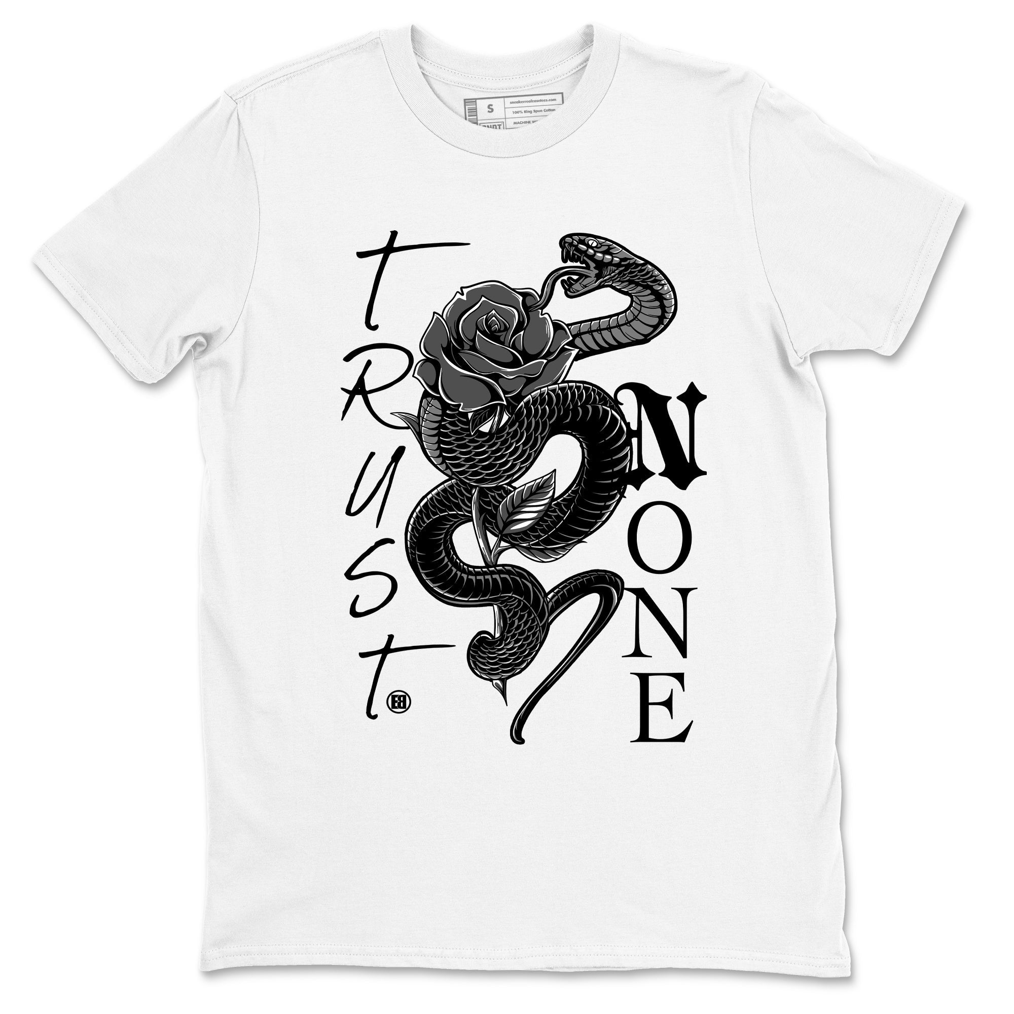 Trust None snkmatch Tees - Air Jordan 5 Black Cat
