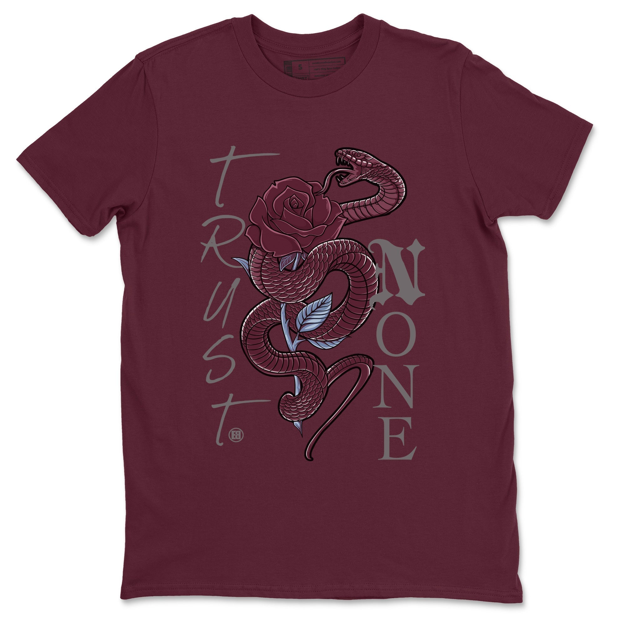 Trust None Unisex Tops - Air Jordan 5 Burgundy
