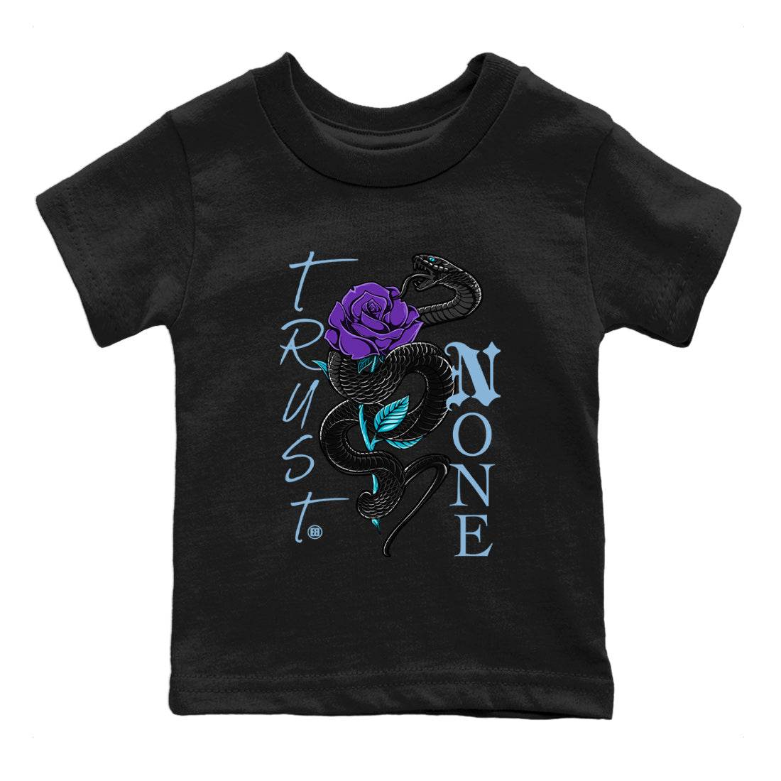 Trust None Kids Tops - Air Jordan 6 Aqua
