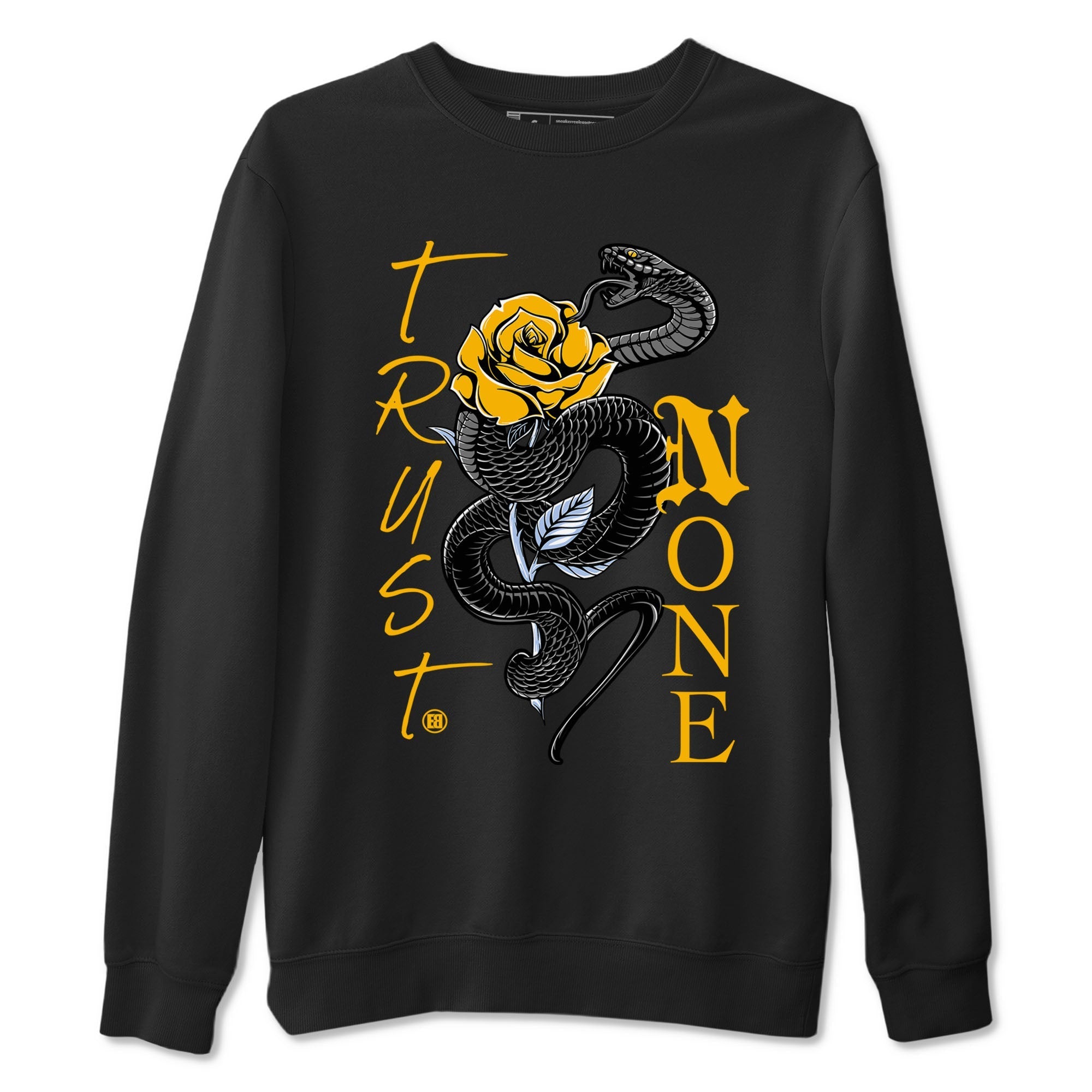 Trust None snkmatch Tees - Air Jordan 6 Yellow Ochre