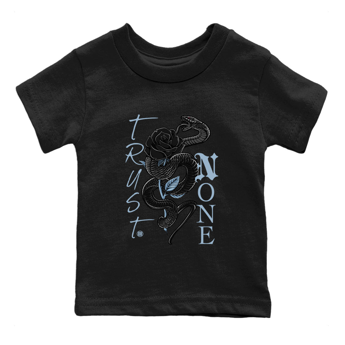 Trust None Kids Tops - Air Jordan 7 Chambray
