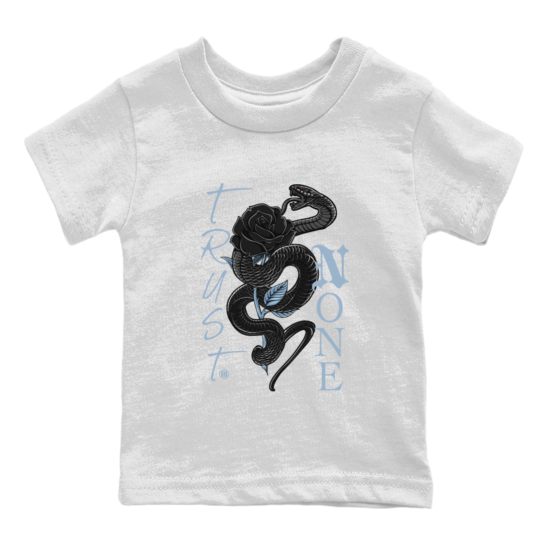 Trust None Kids Tops - Air Jordan 7 Chambray