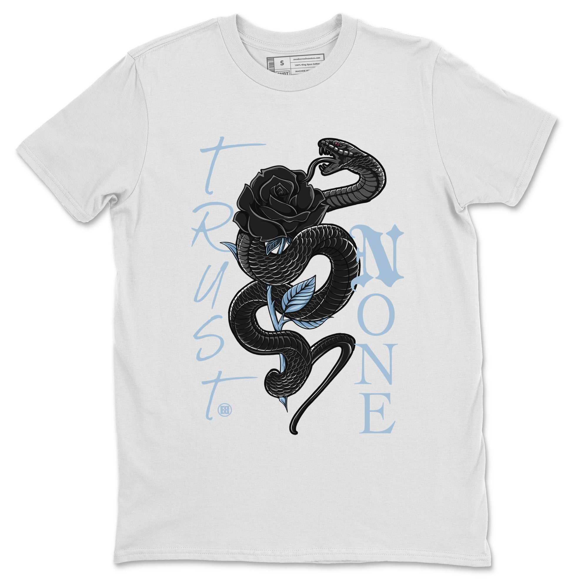 Trust None Unisex Tops - Air Jordan 7 Chambray