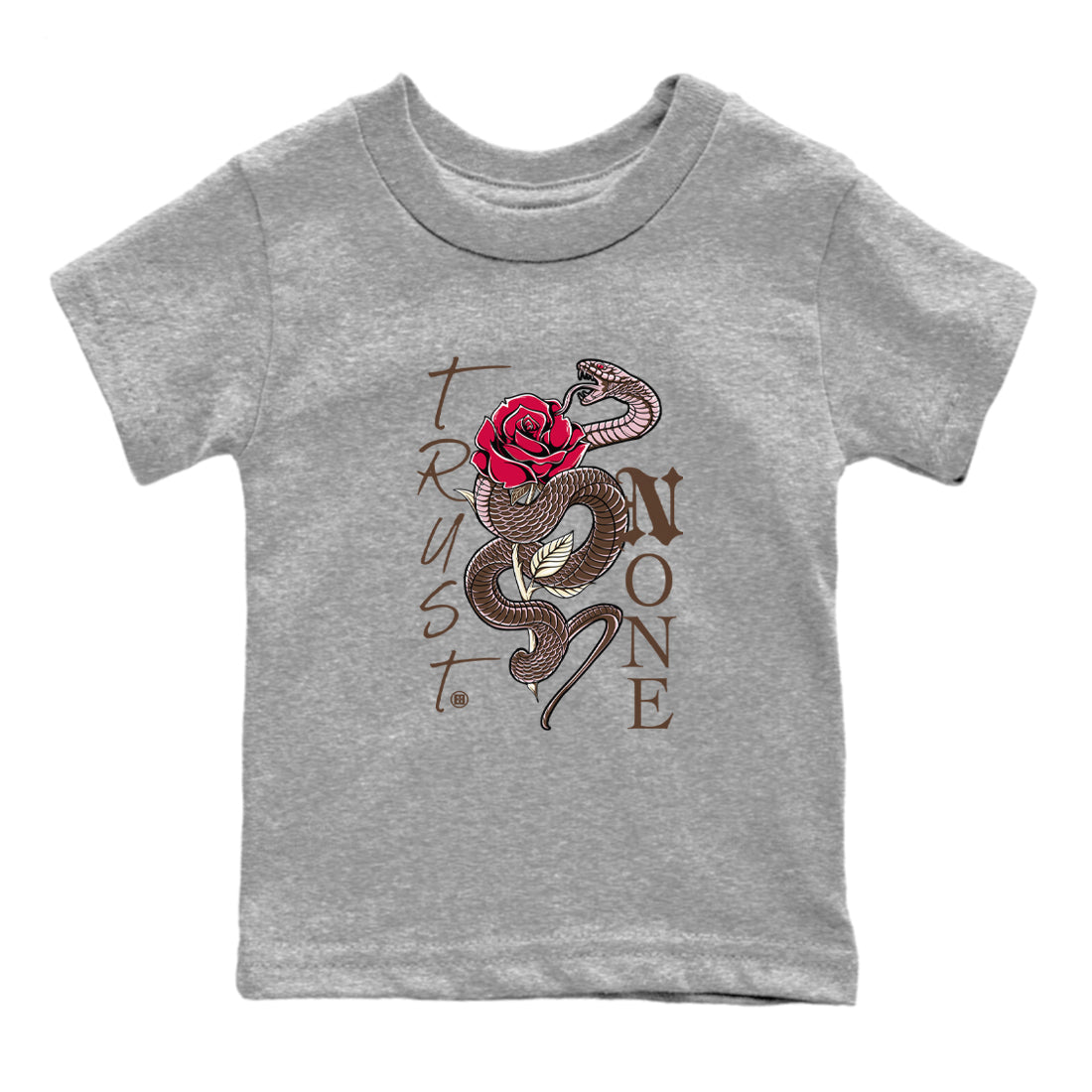 Trust None snkmatch Tees Kids - Dunk Cacao Wow And Pink Foam