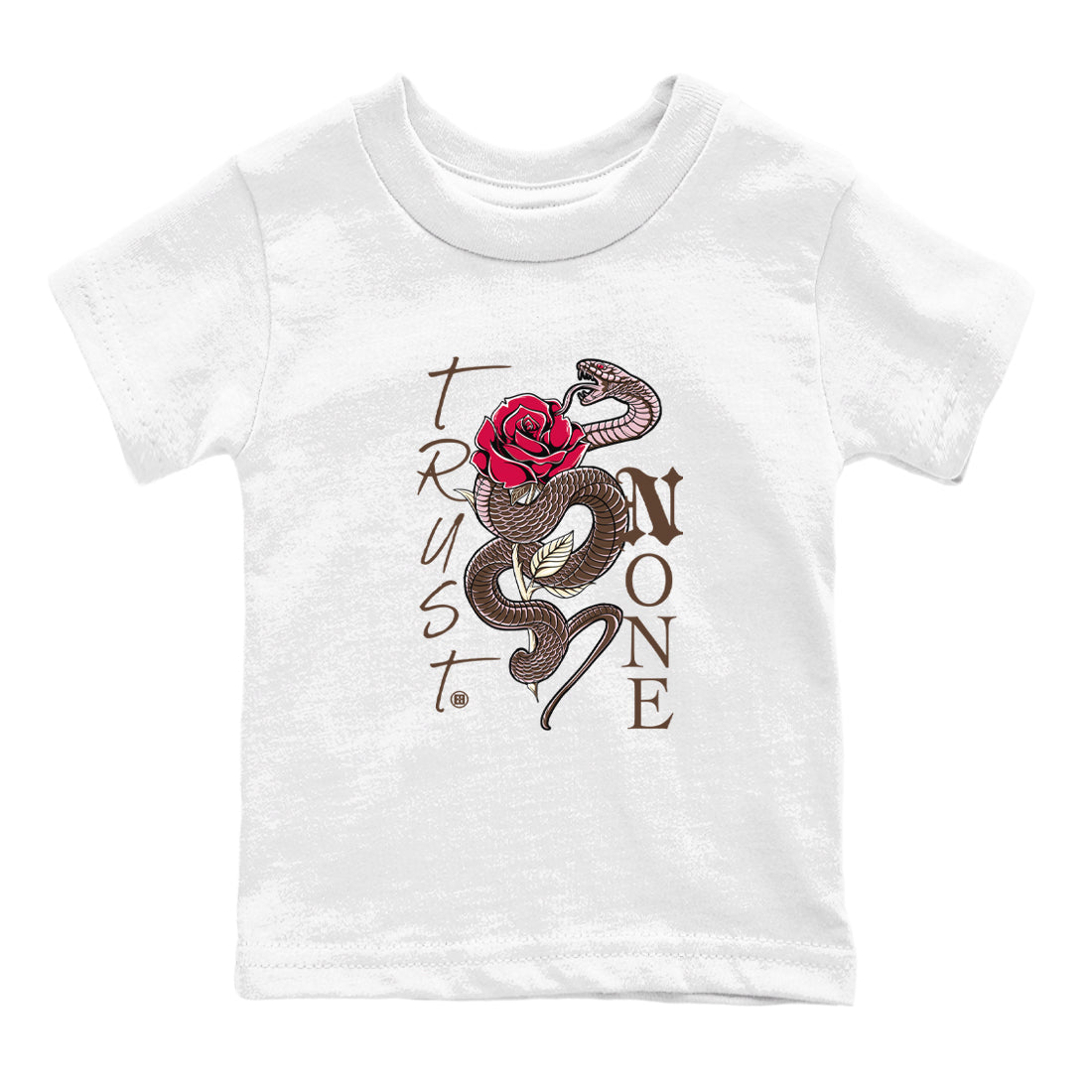 Trust None snkmatch Tees Kids - Dunk Cacao Wow And Pink Foam