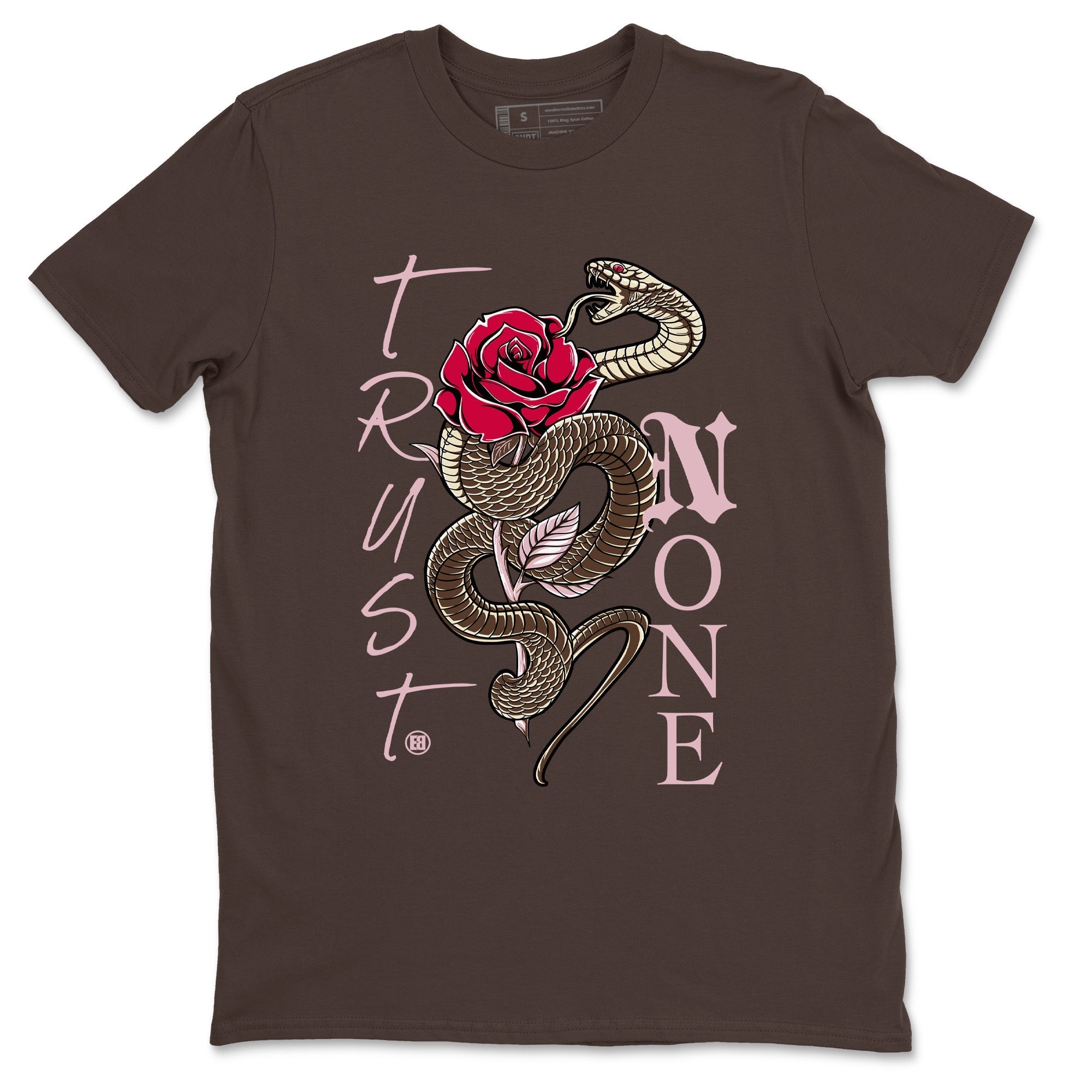 Trust None snkmatch Tees - Dunk Cacao Wow And Pink Foam