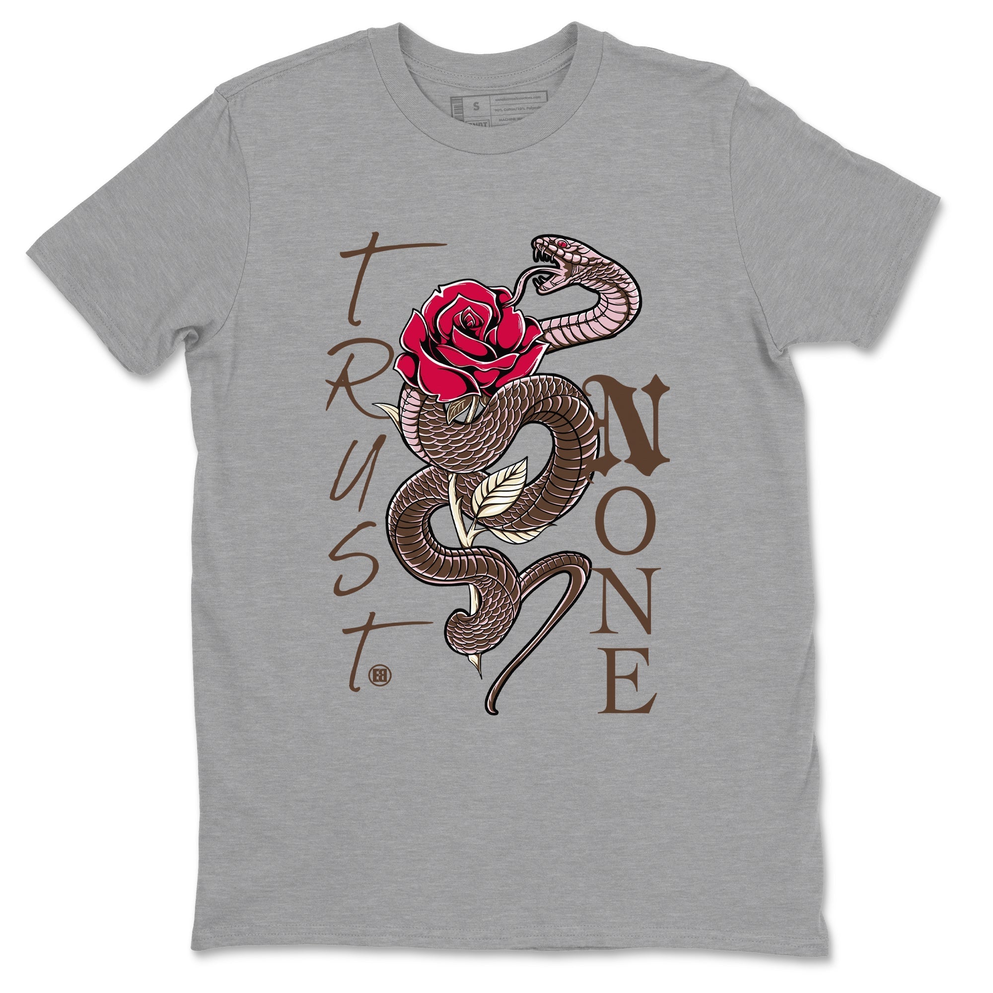 Trust None snkmatch Tees - Dunk Cacao Wow And Pink Foam