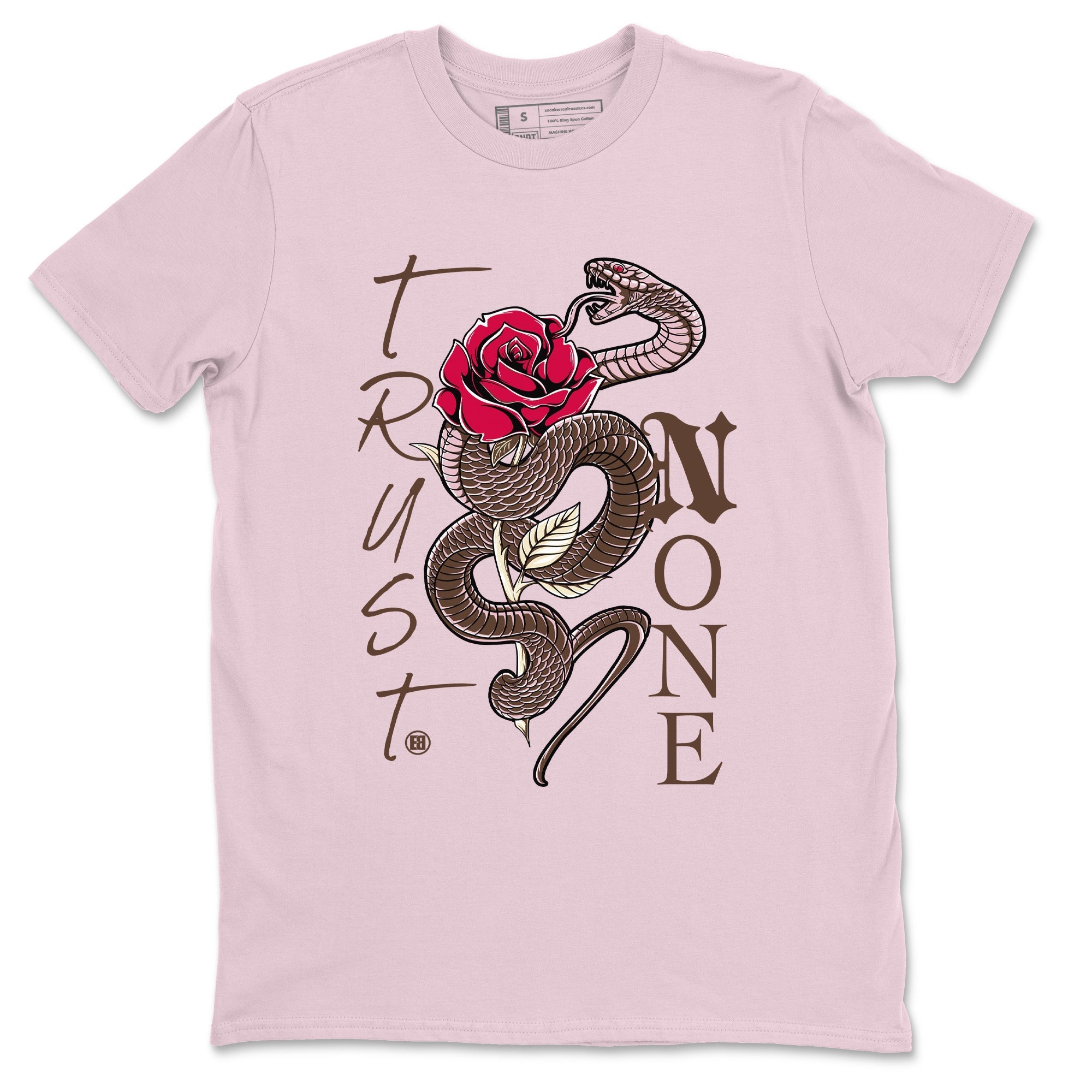 Trust None snkmatch Tees - Dunk Cacao Wow And Pink Foam