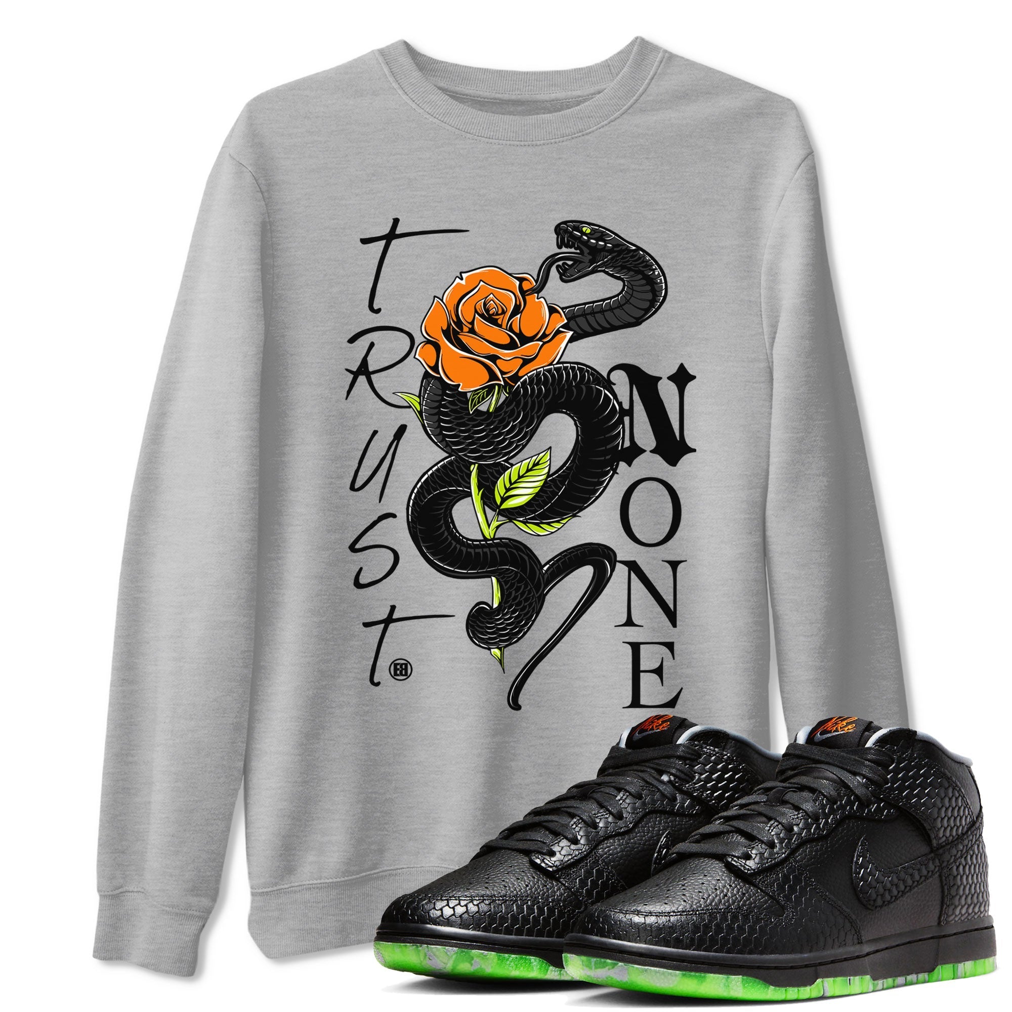 Trust None snkmatch Tee - Dunk Halloween