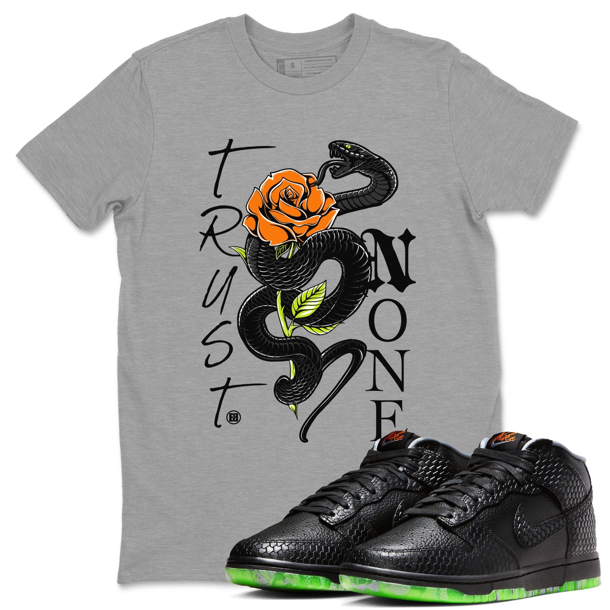 Trust None snkmatch Tee - Dunk Halloween