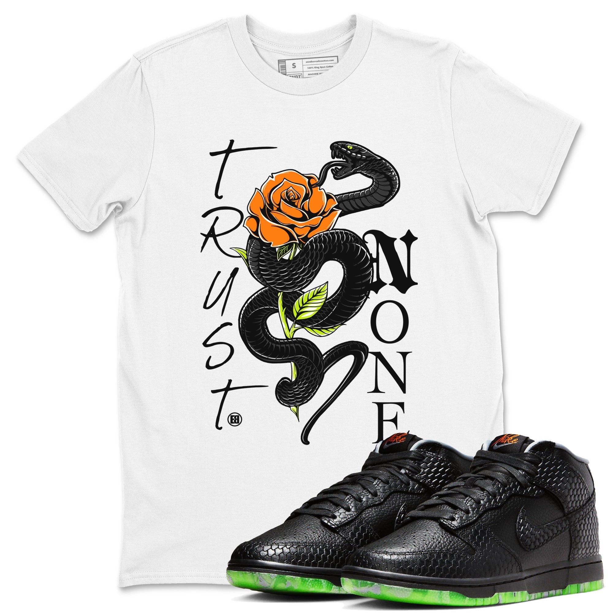 Trust None snkmatch Tee - Dunk Halloween