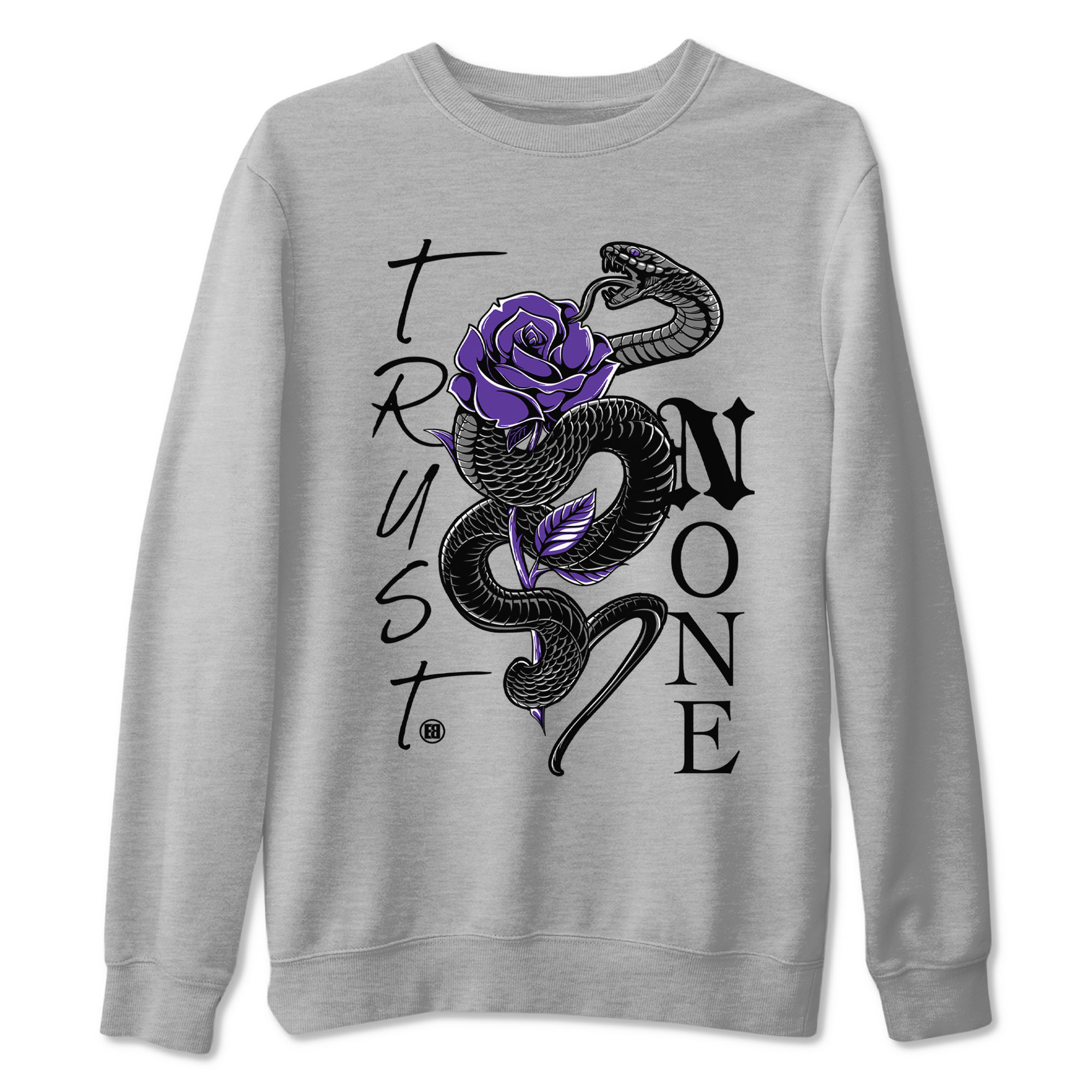 Trust None snkmatch Tees - Dunk Low Court Purple