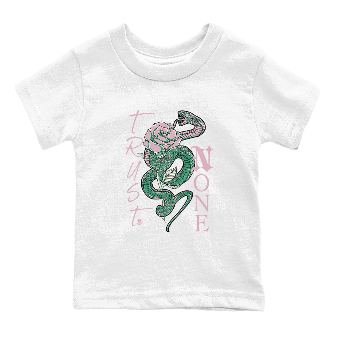 Trust None snkmatch Tees Kids - Dunk Medium Soft Pink Malachite