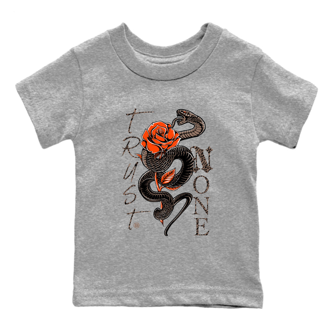 Trust None snkmatch Tees Kids - Yeezy 350 Carbon Beluga