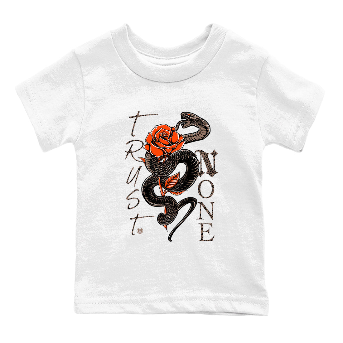 Trust None snkmatch Tees Kids - Yeezy 350 Carbon Beluga