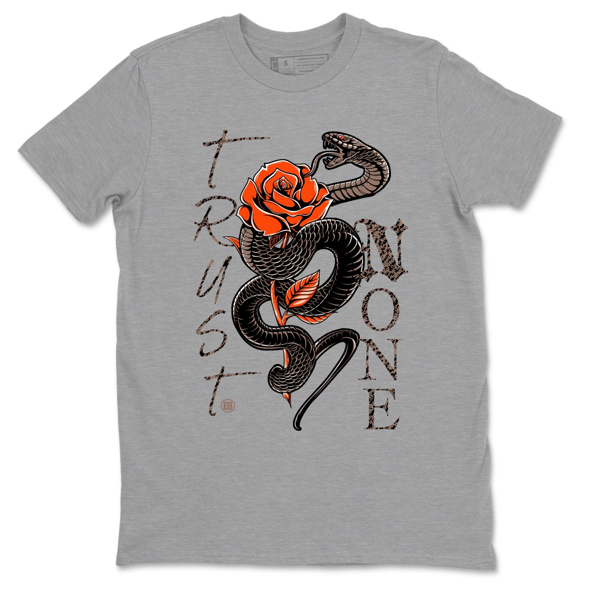 Trust None snkmatch Tees - Yeezy 350 Carbon Beluga