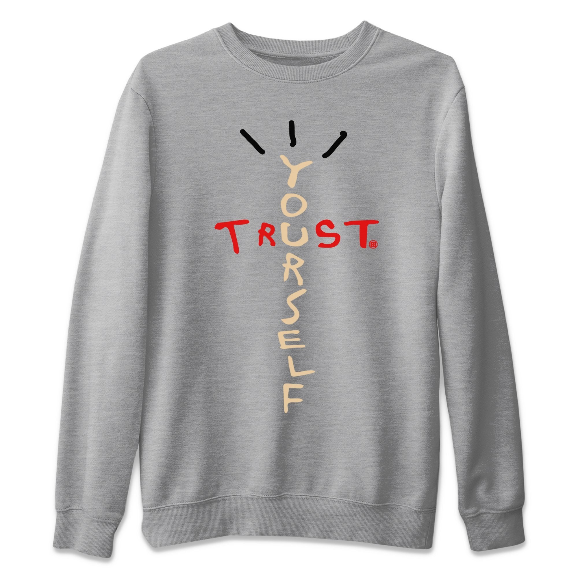 Trust Yourself Unisex Tops - Air Jordan 2 OFF-WHITE Varsity Red