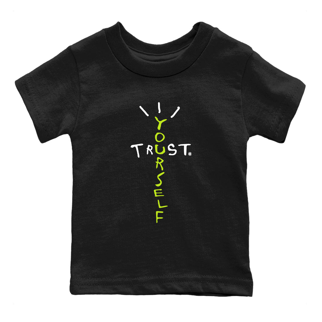 Trust Yourself snkmatch Tees Kids - Air Foamposite One Black Volt