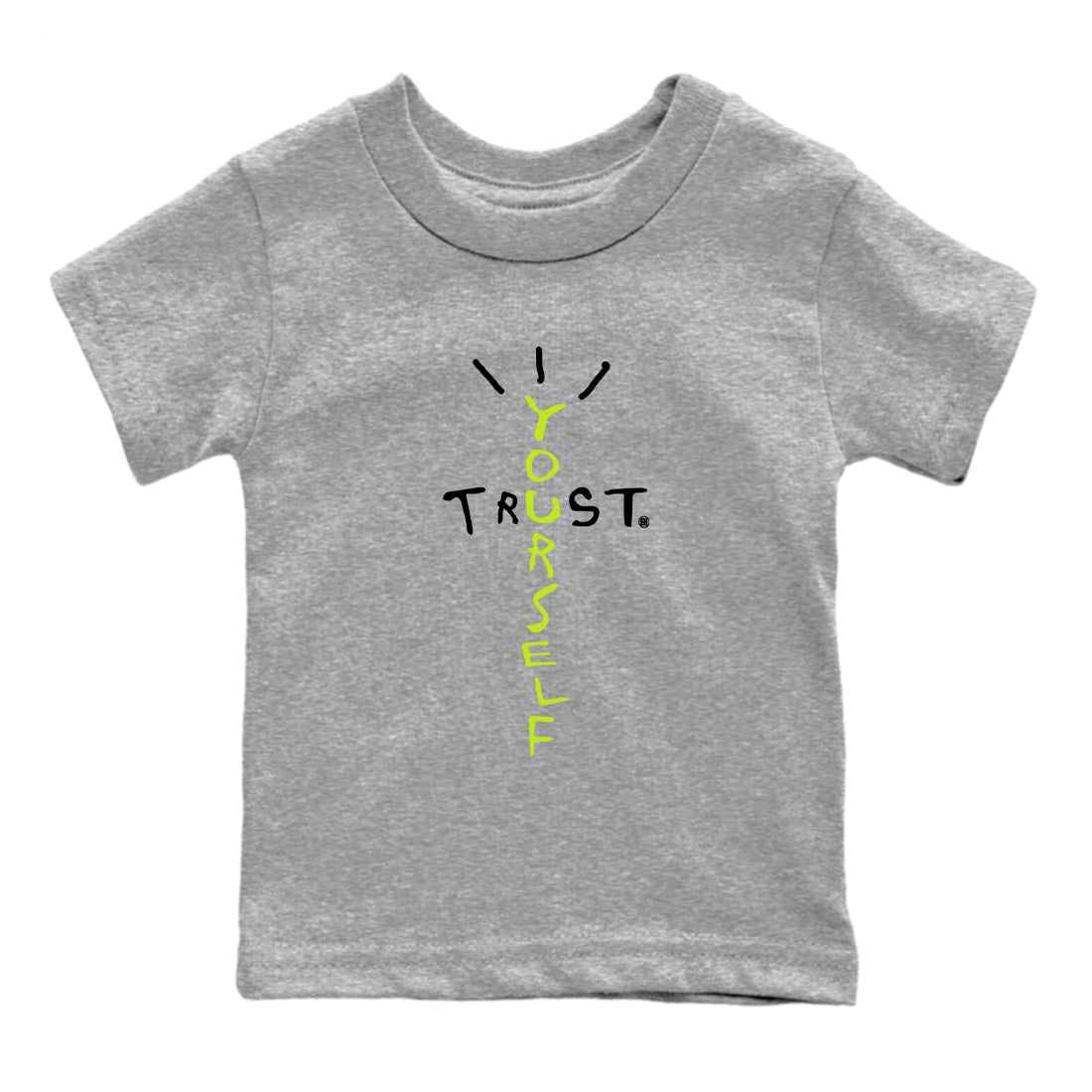 Trust Yourself snkmatch Tees Kids - Air Foamposite One Black Volt