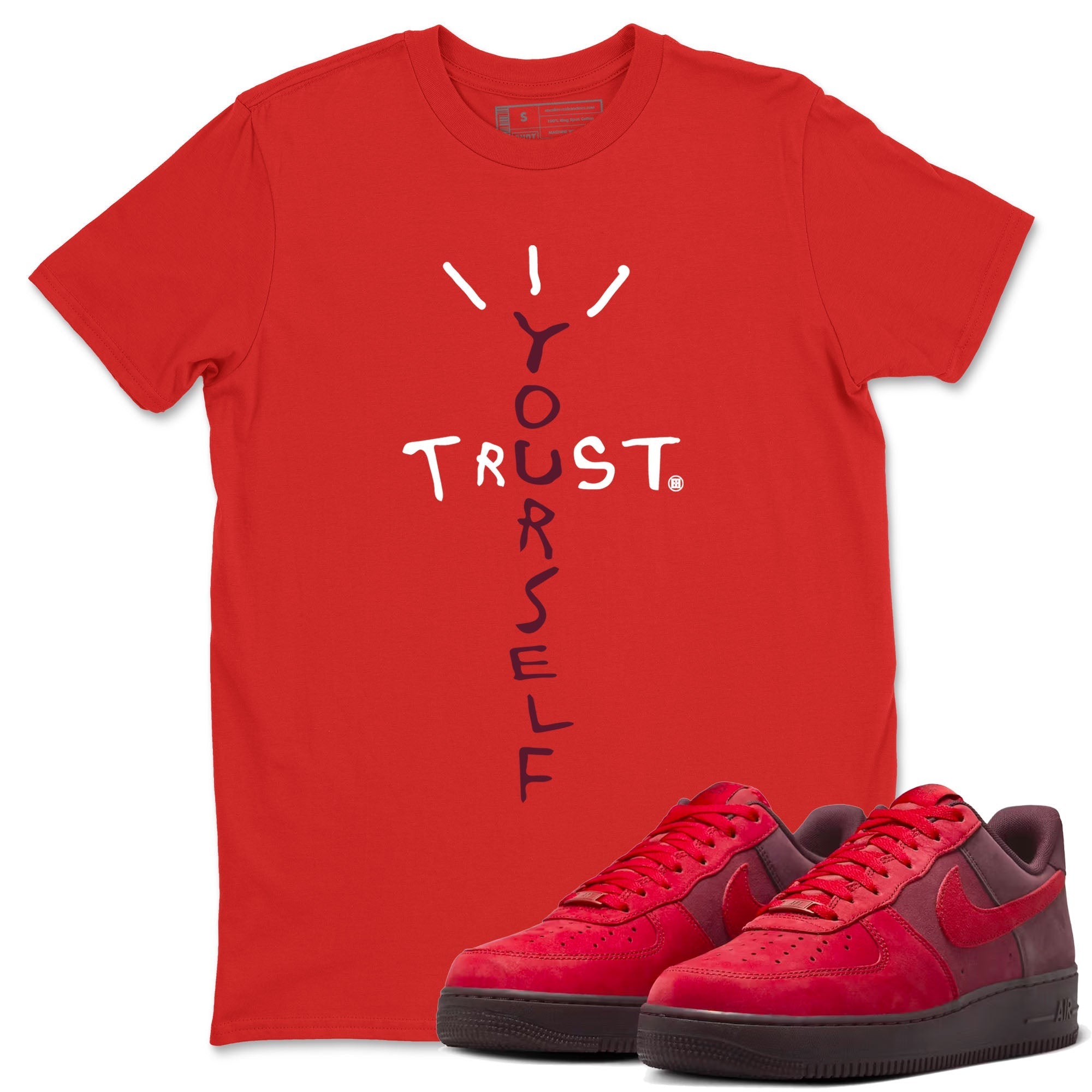 Trust Yourself snkmatch Tees - Air Force 1 Layers Of Love