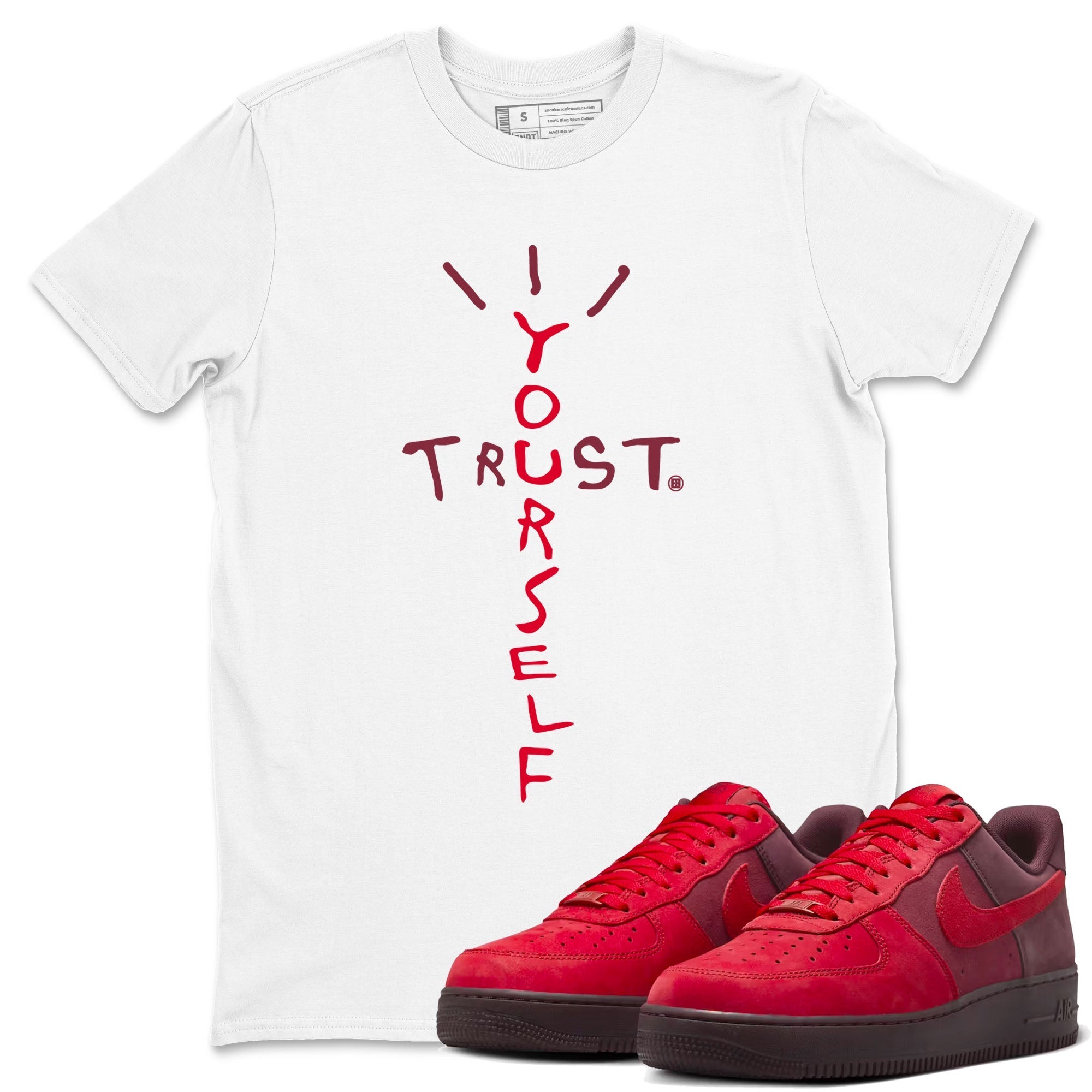 Trust Yourself snkmatch Tees - Air Force 1 Layers Of Love