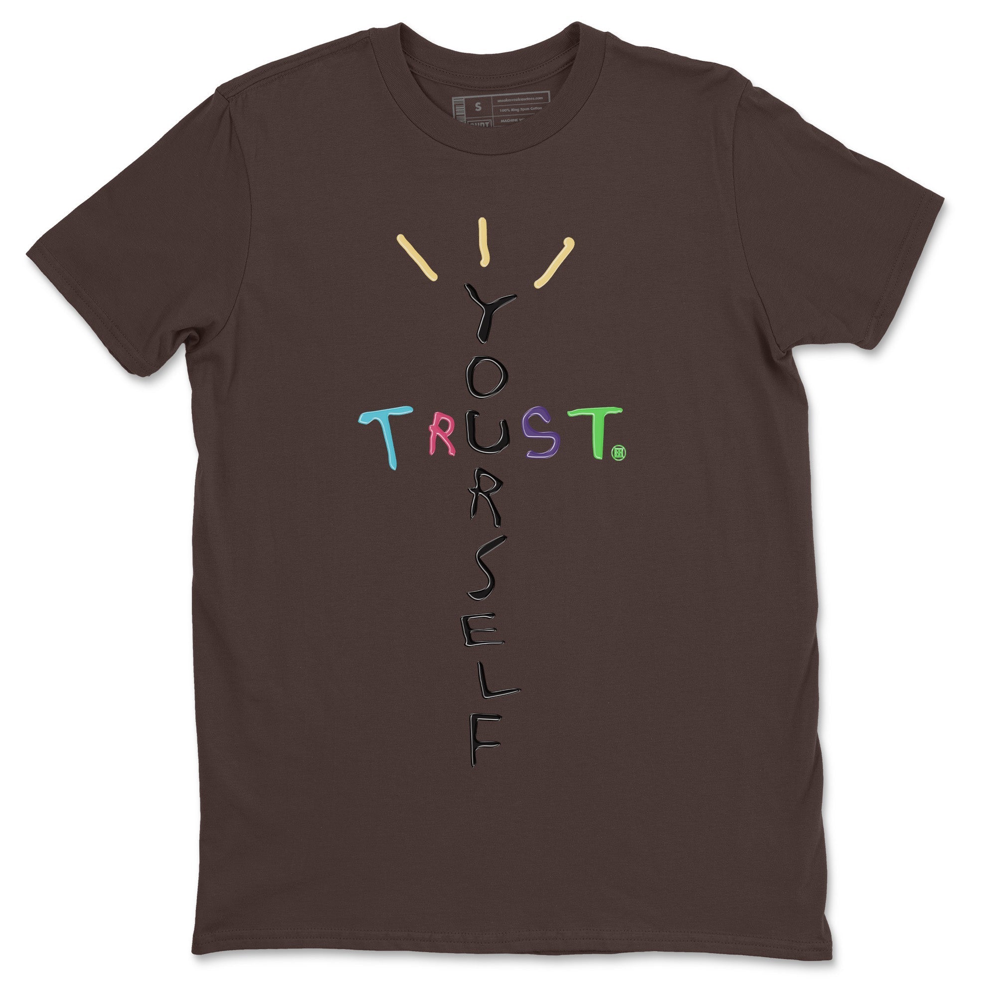 Trust Yourself Unisex Tops - Air Force 1 Undefeated Fauna Brown