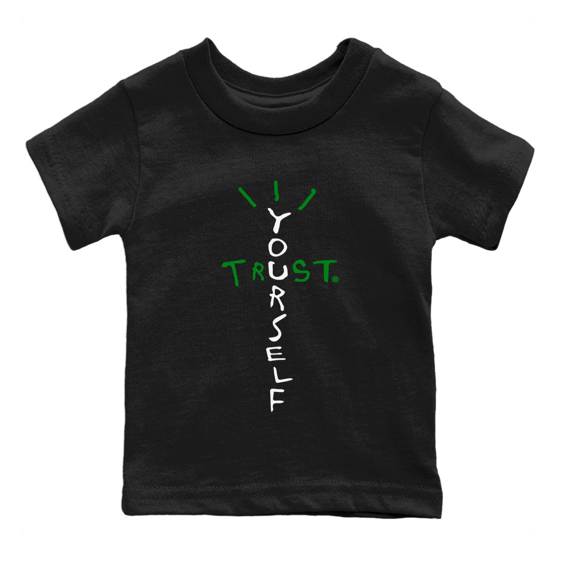 Trust Yourself Kids Tops - Air Jordan 1 Celtics