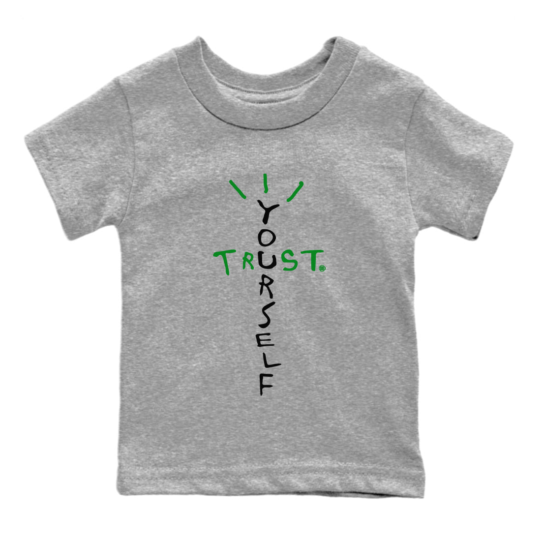 Trust Yourself Kids Tops - Air Jordan 1 Celtics