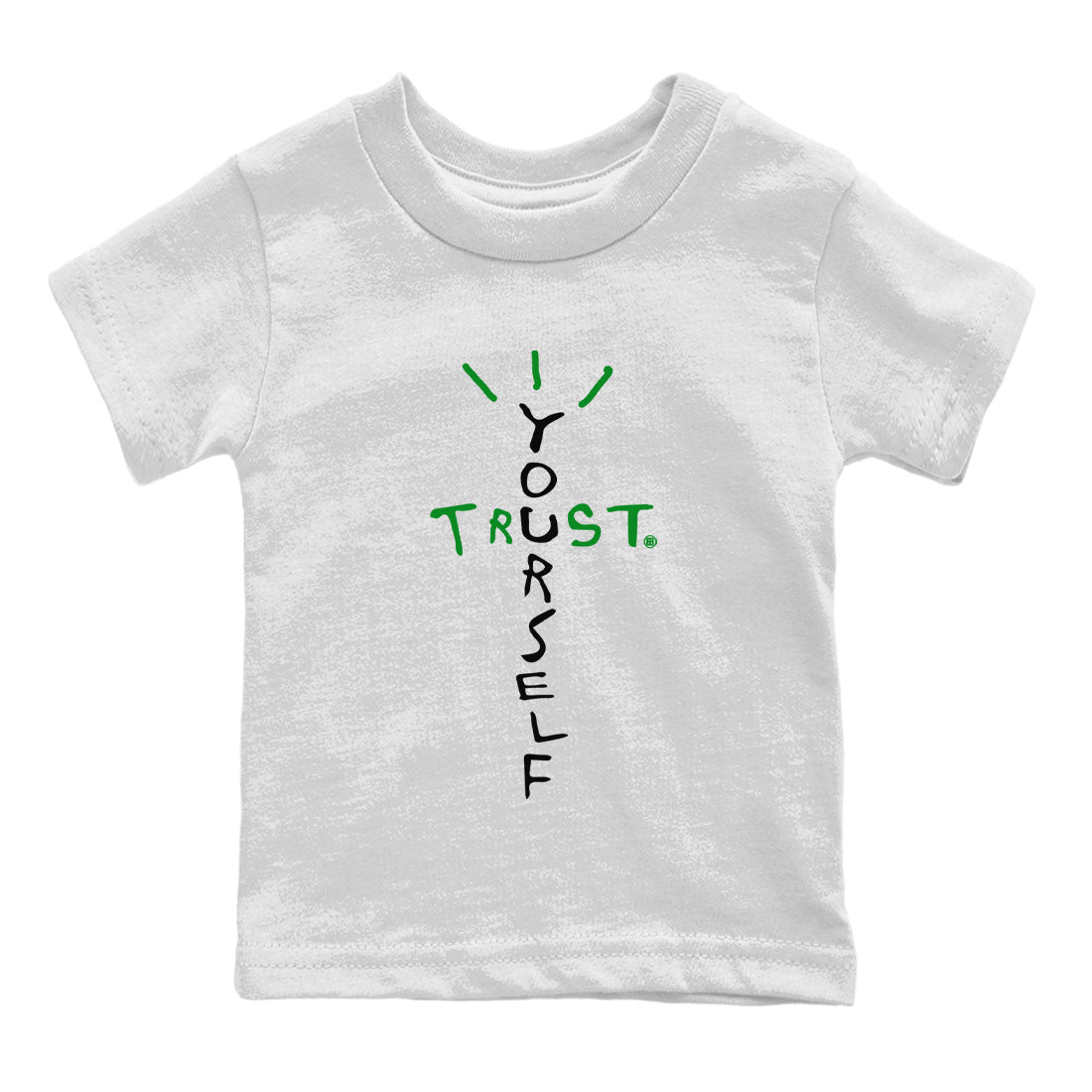 Trust Yourself Kids Tops - Air Jordan 1 Celtics