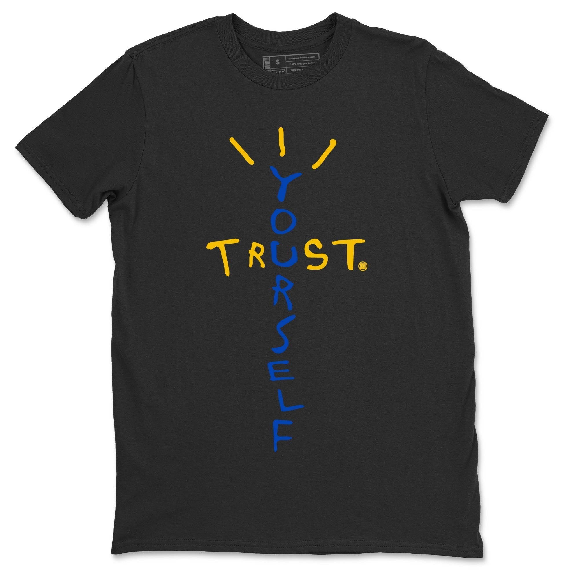 Trust Yourself Unisex Tops - Air Jordan 1 Game Royal Varsity Maize