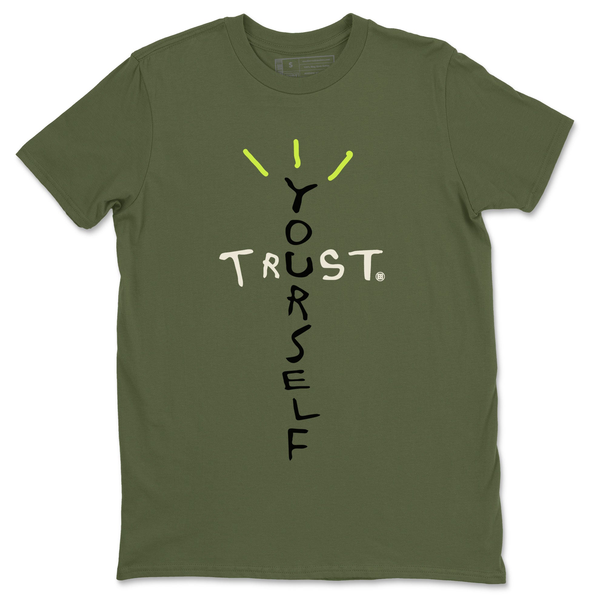 Trust Yourself snkmatch Tee - Air Jordan 1 Travis Scott Golf