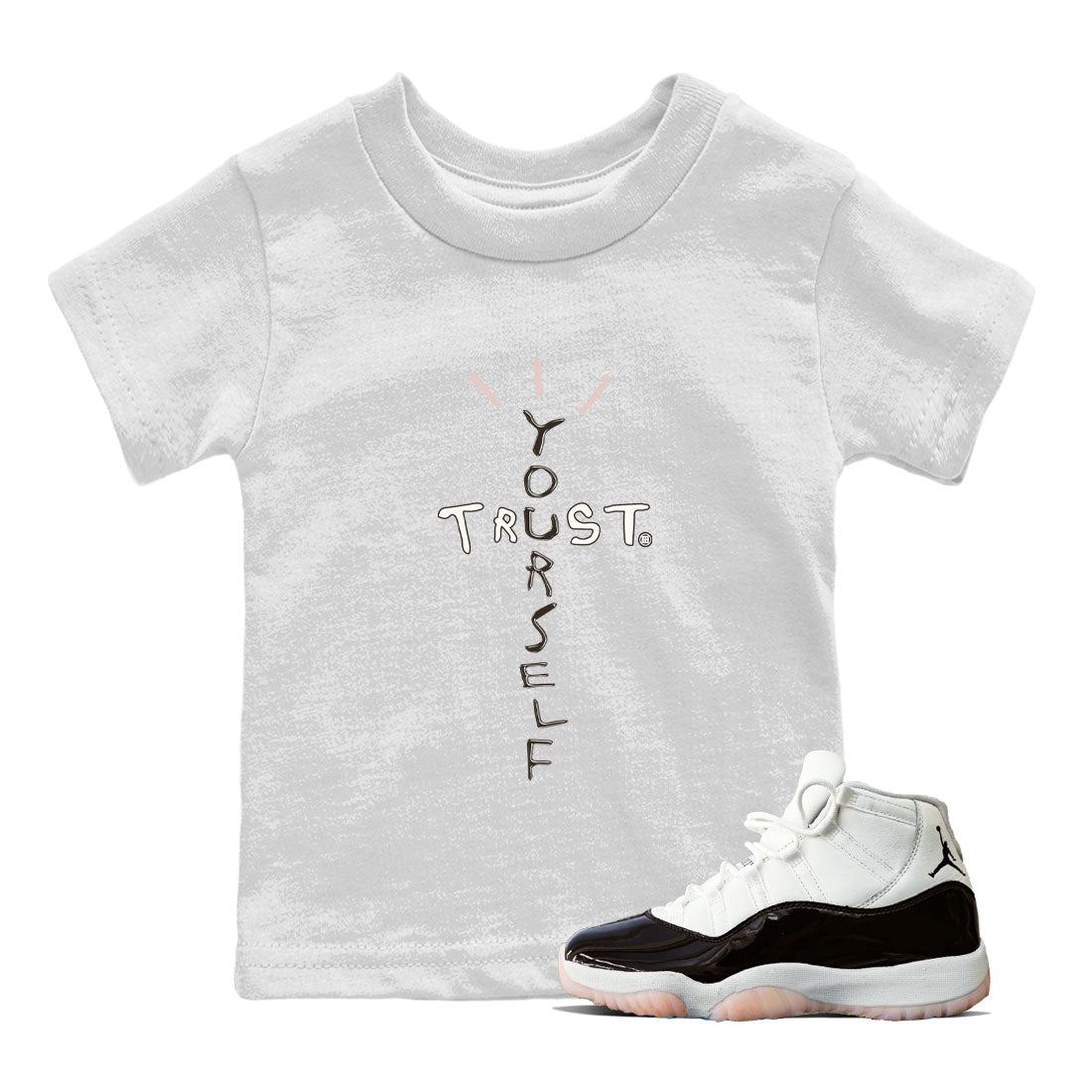 Trust Yourself snkmatch Tee Kids - Air Jordan 11 Neapolitan
