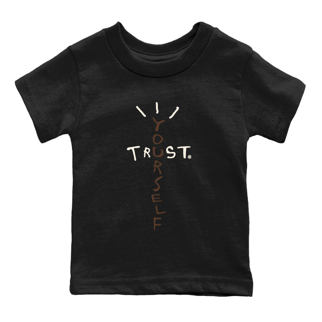 Trust Yourself snkmatch Tees Kids - Air Jordan 12 Baroque Brown
