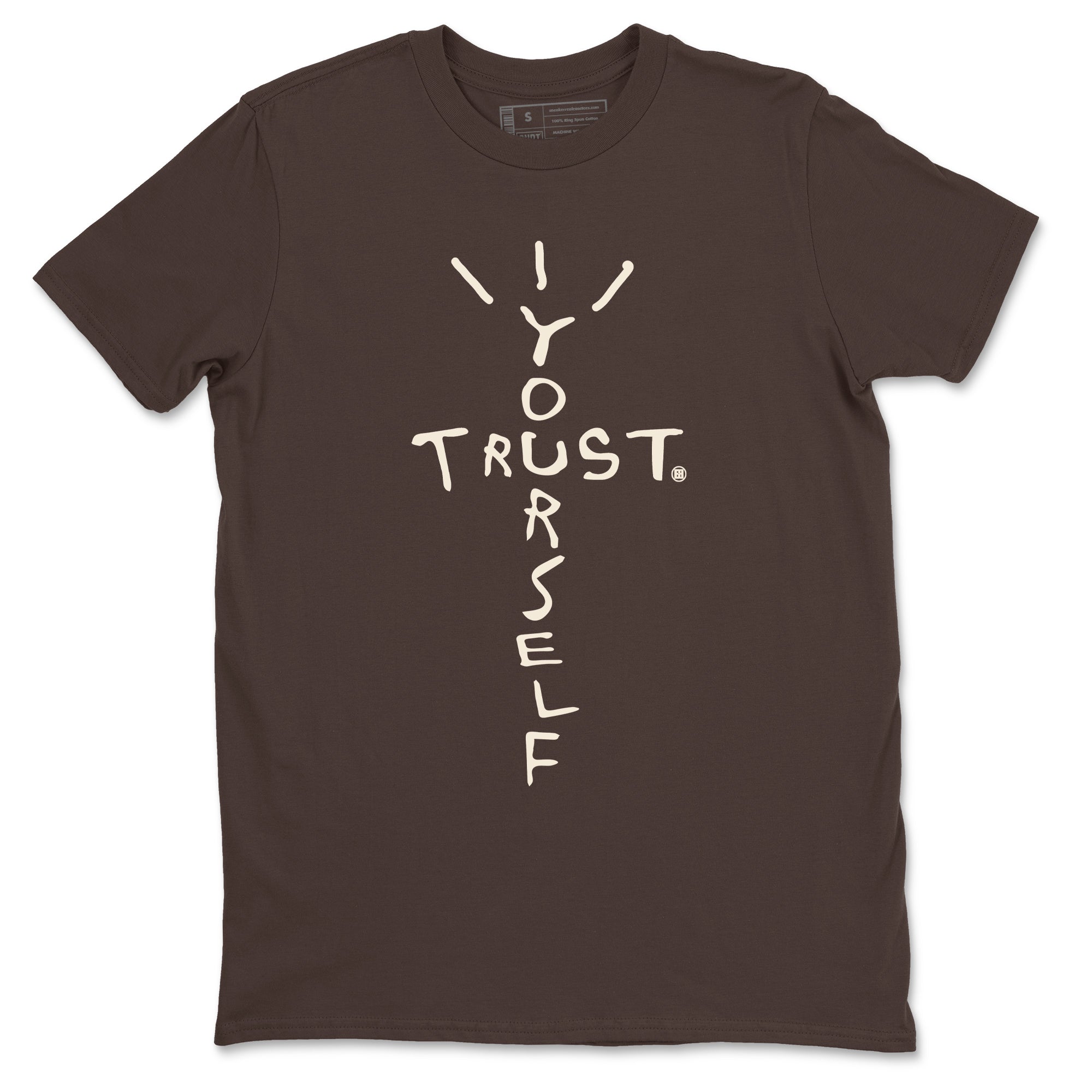 Trust Yourself snkmatch Tees - Air Jordan 12 Baroque Brown
