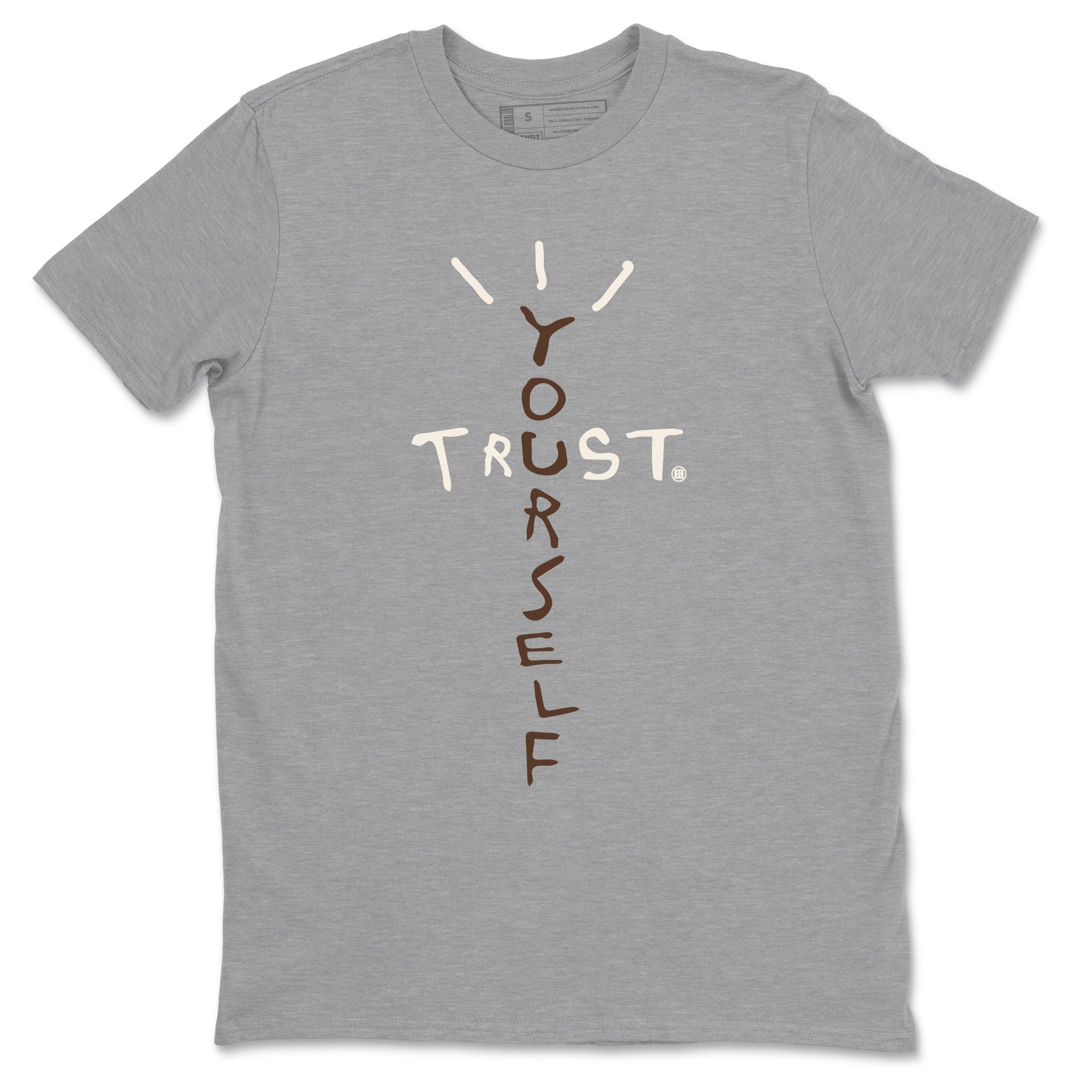 Trust Yourself snkmatch Tees - Air Jordan 12 Baroque Brown