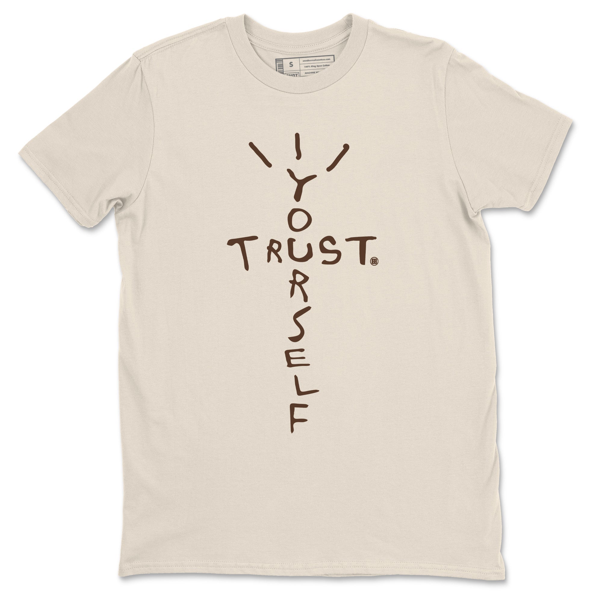 Trust Yourself snkmatch Tees - Air Jordan 12 Baroque Brown