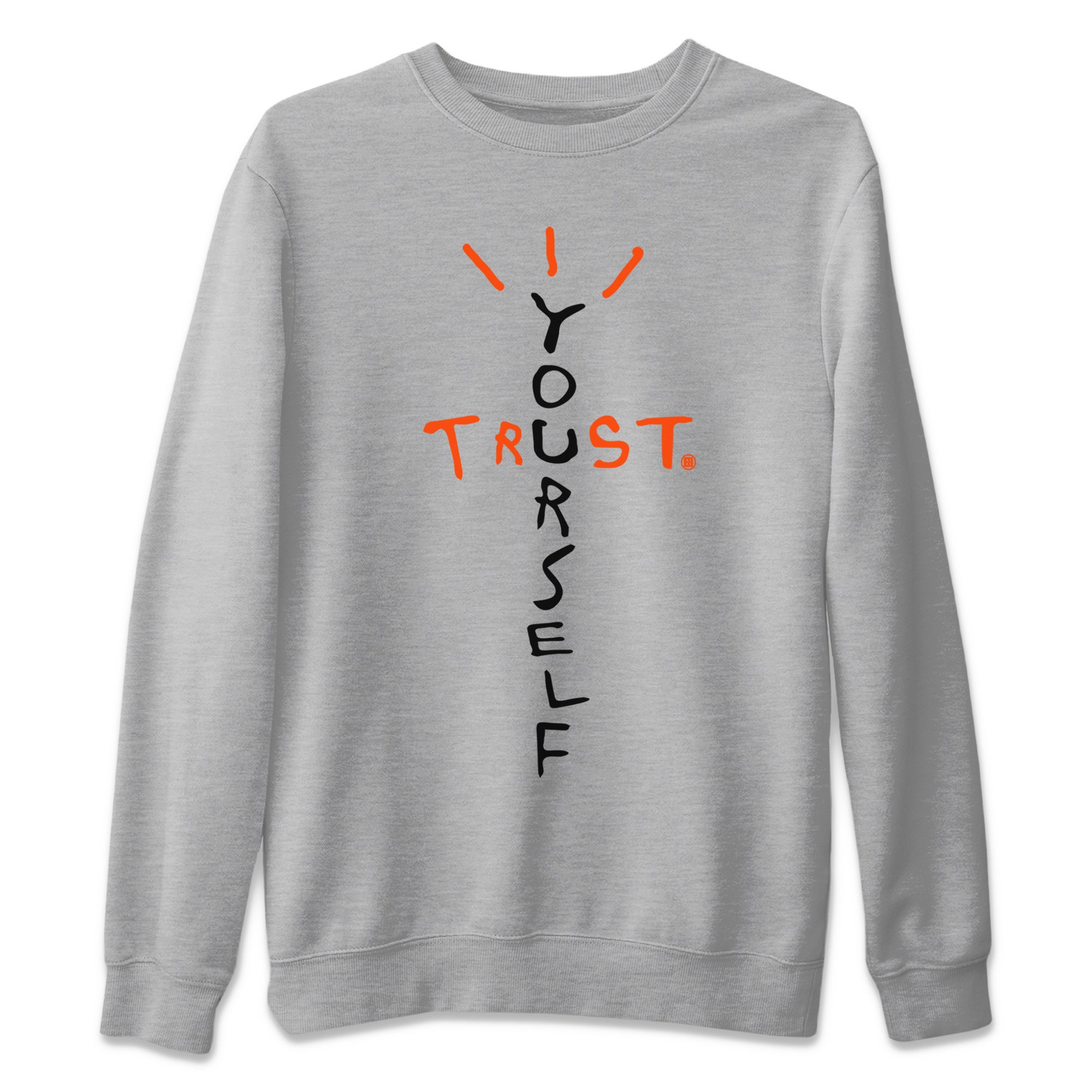Trust Yourself Unisex Tops - Air Jordan 12 Brilliant Orange