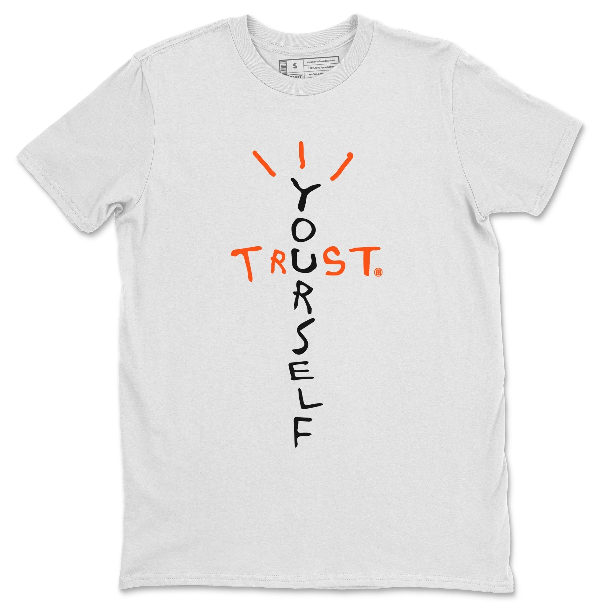 Trust Yourself Unisex Tops - Air Jordan 12 Brilliant Orange