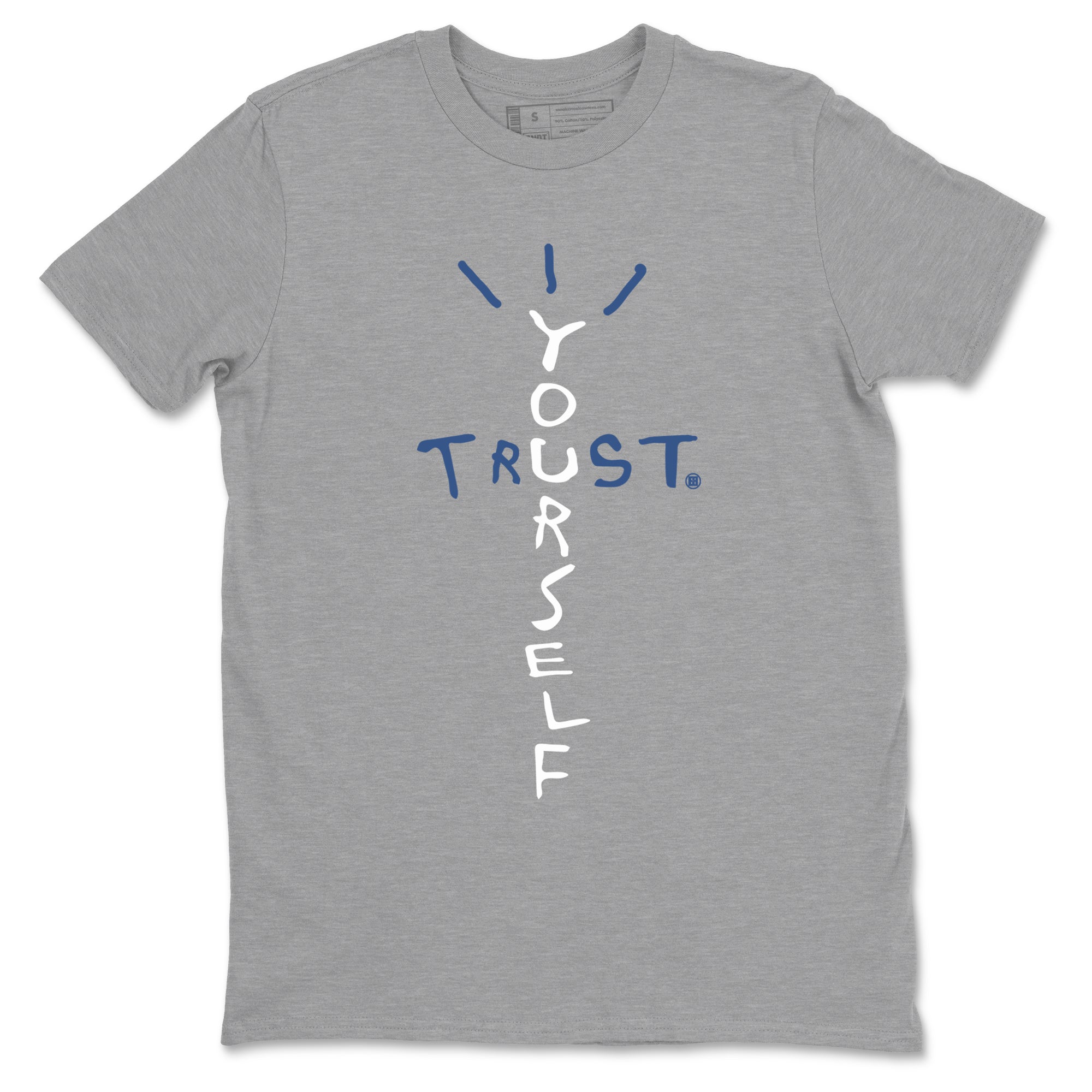 Trust Yourself snkmatch Tees - Air Jordan 3 A Ma Maniere x Diffused Blue