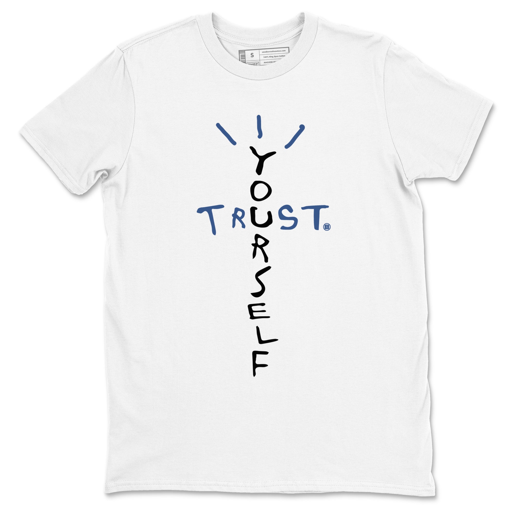 Trust Yourself snkmatch Tees - Air Jordan 3 A Ma Maniere x Diffused Blue