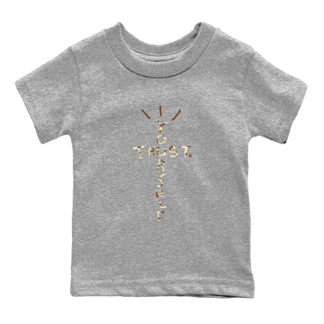 Trust Yourself snkmatch Tees Kids - Air Jordan 3 Desert Camo