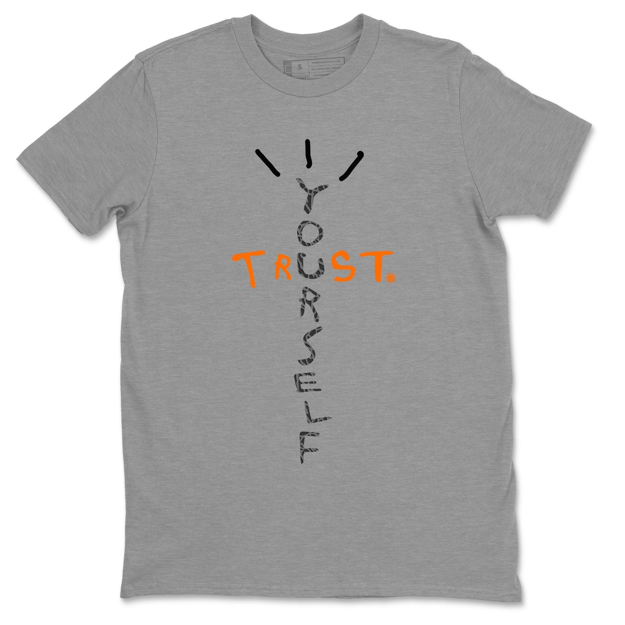 Trust Yourself snkmatch Tee - Air Jordan 3 Fear