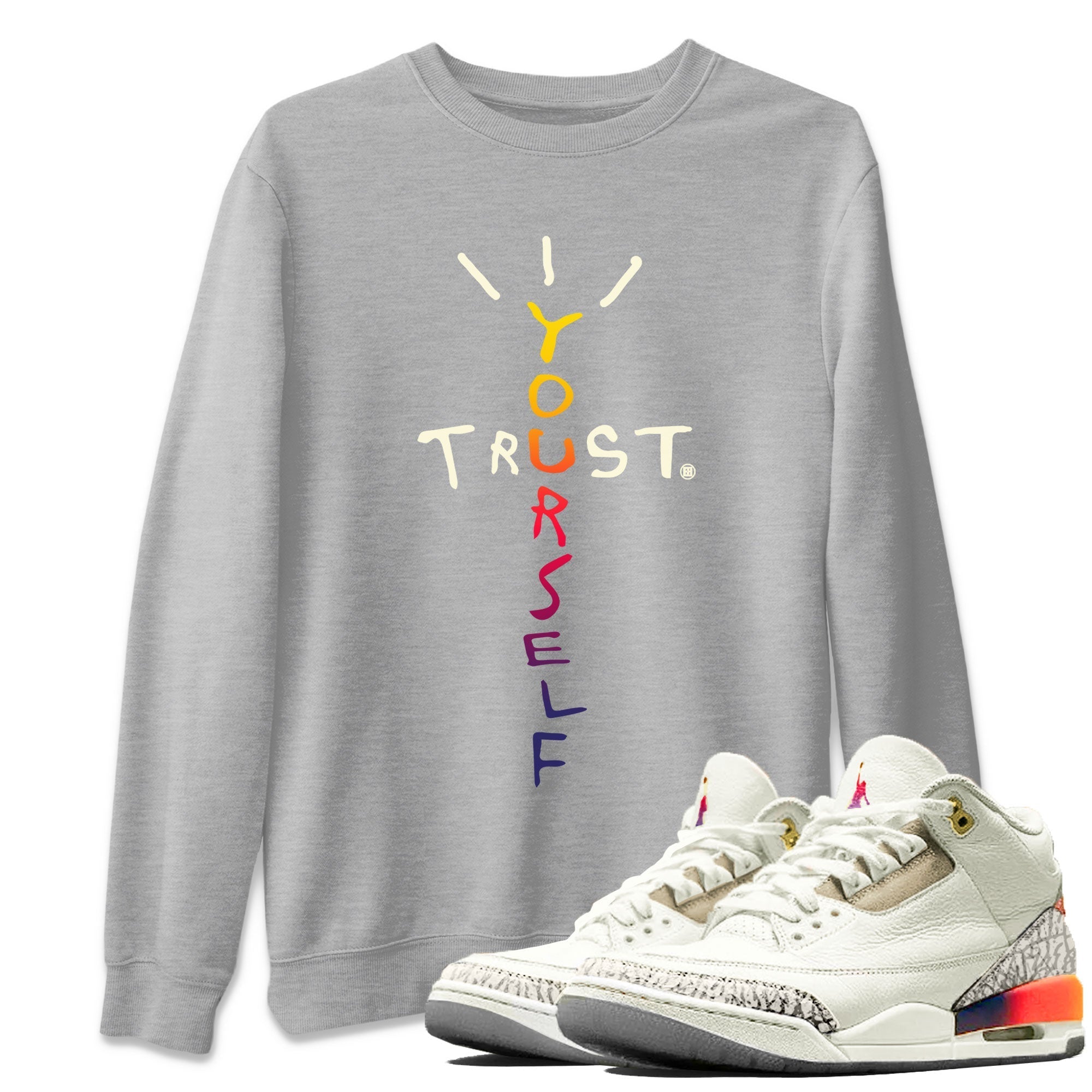 Trust Yourself snkmatch Tee - Air Jordan 3 J Balvin