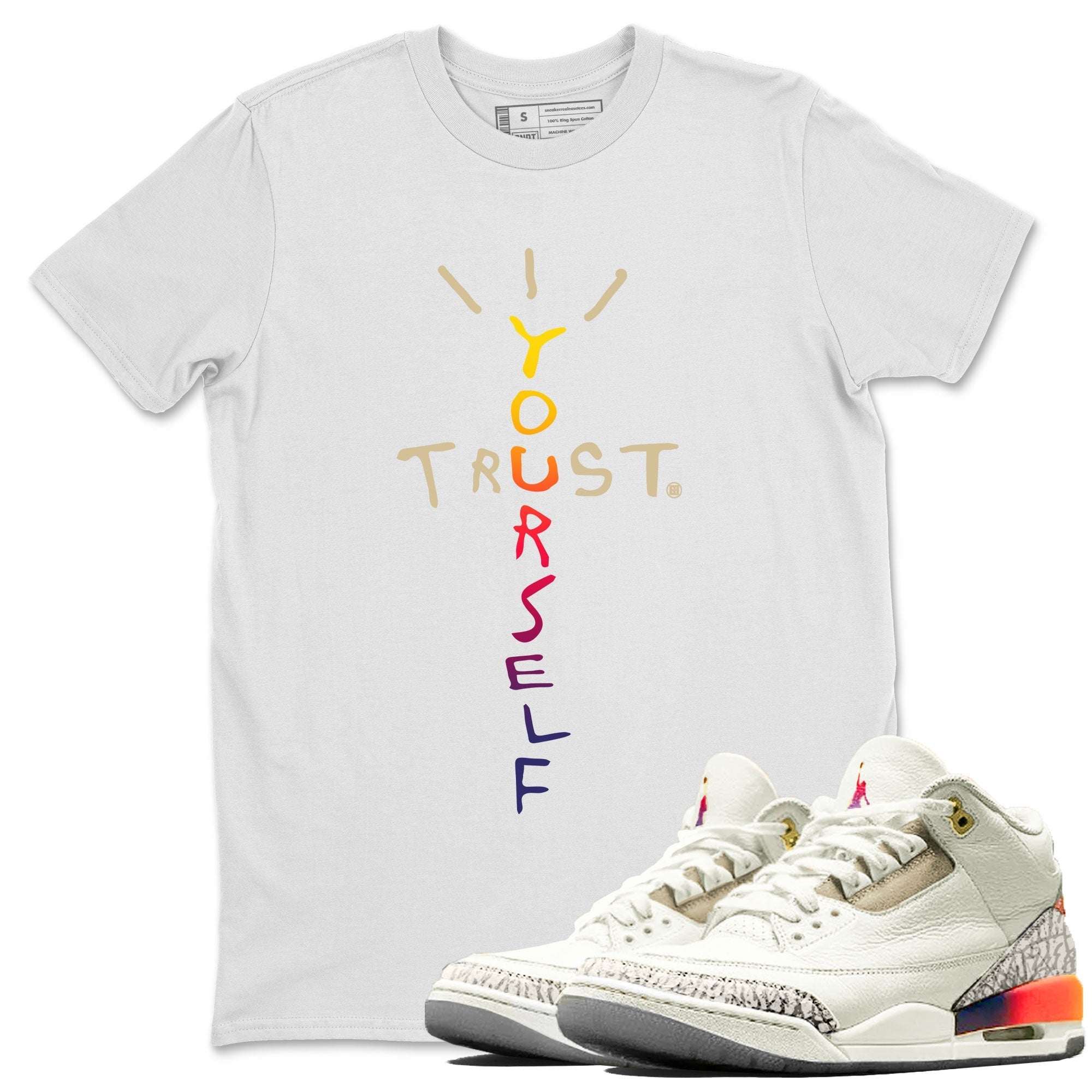 Trust Yourself snkmatch Tee - Air Jordan 3 J Balvin