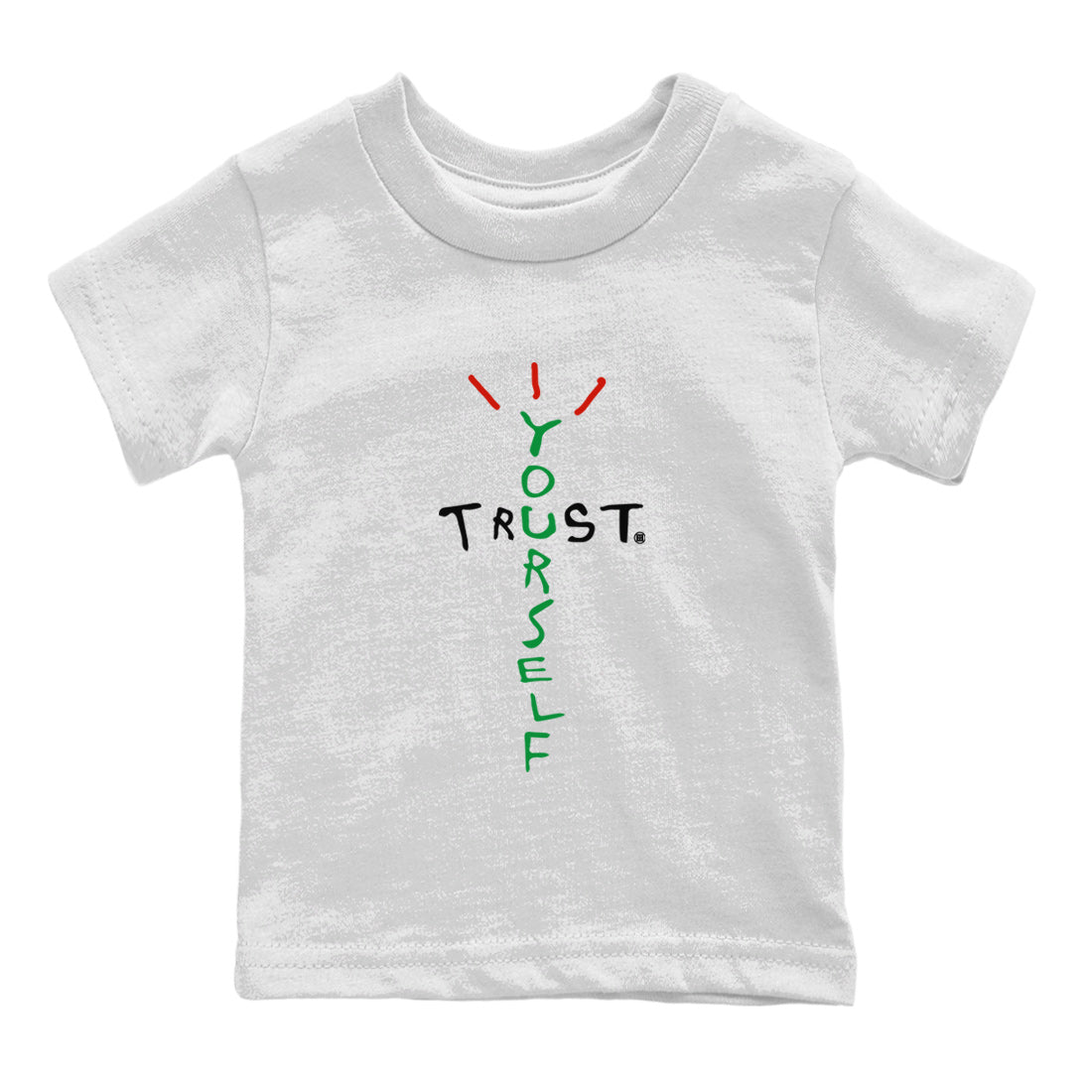 Trust Yourself Kids Tops - Air Jordan 3 Lucky Green
