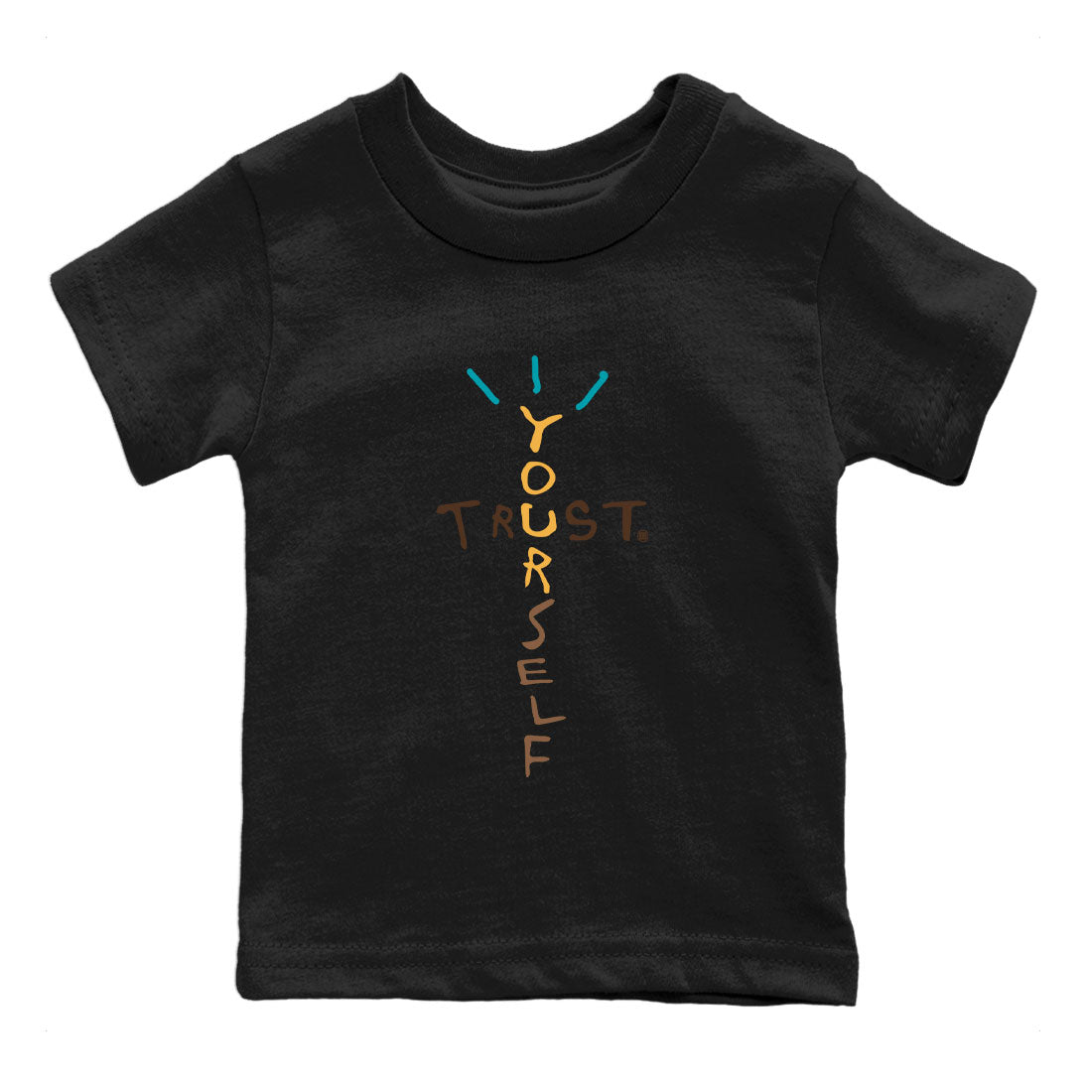 Trust Yourself snkmatch Tee Kids - Air Jordan 4 Cacao Wow