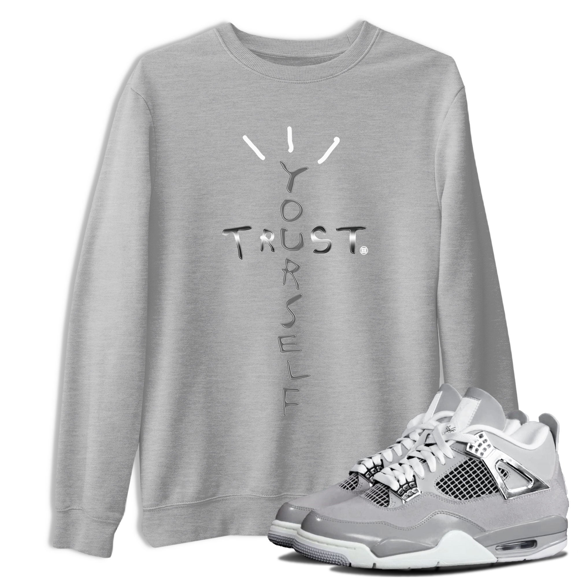 Trust Yourself snkmatch Tee - Air Jordan 4 Frozen Moments